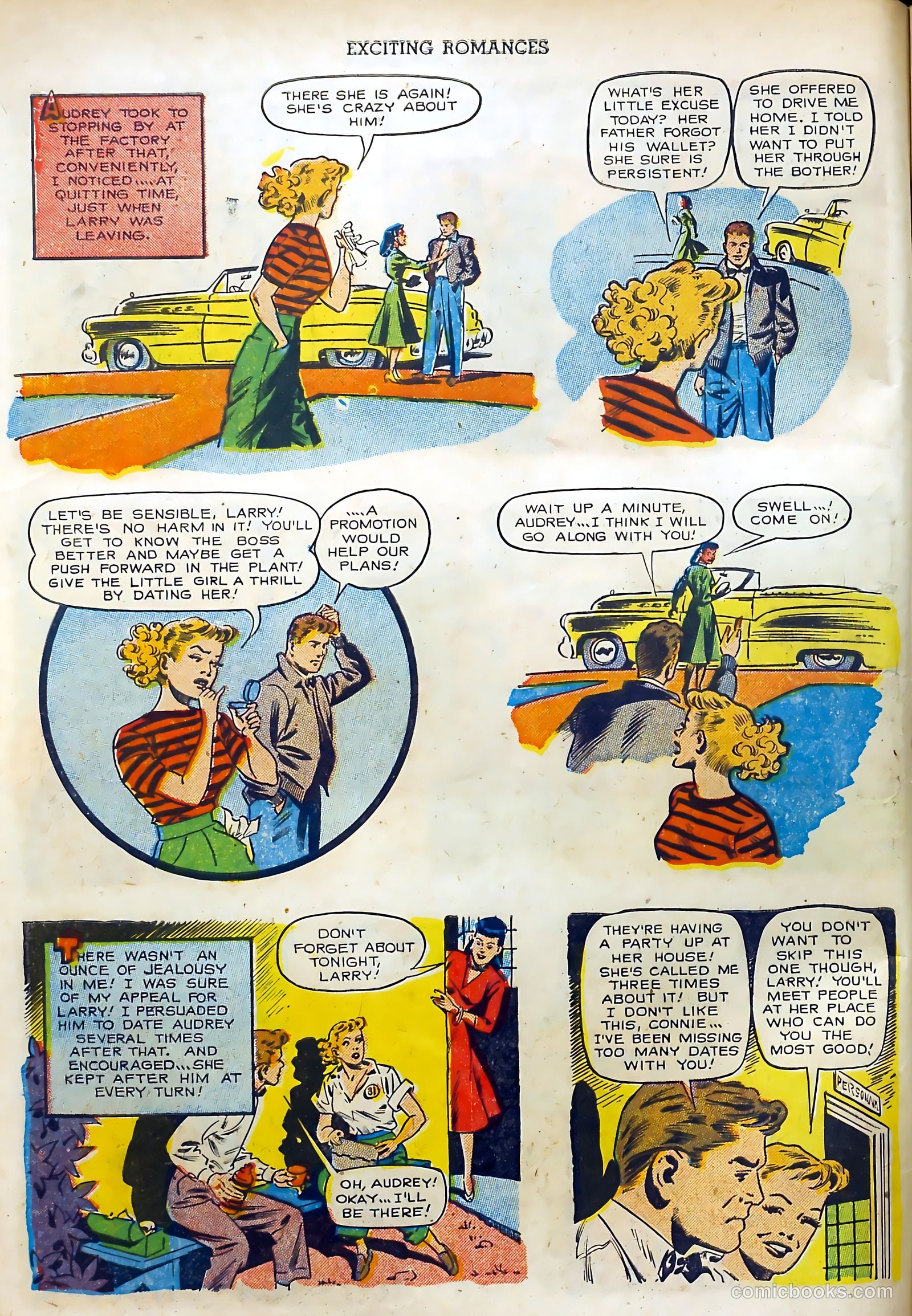 Exciting Romances #9 (1952) — page 6 of 36
