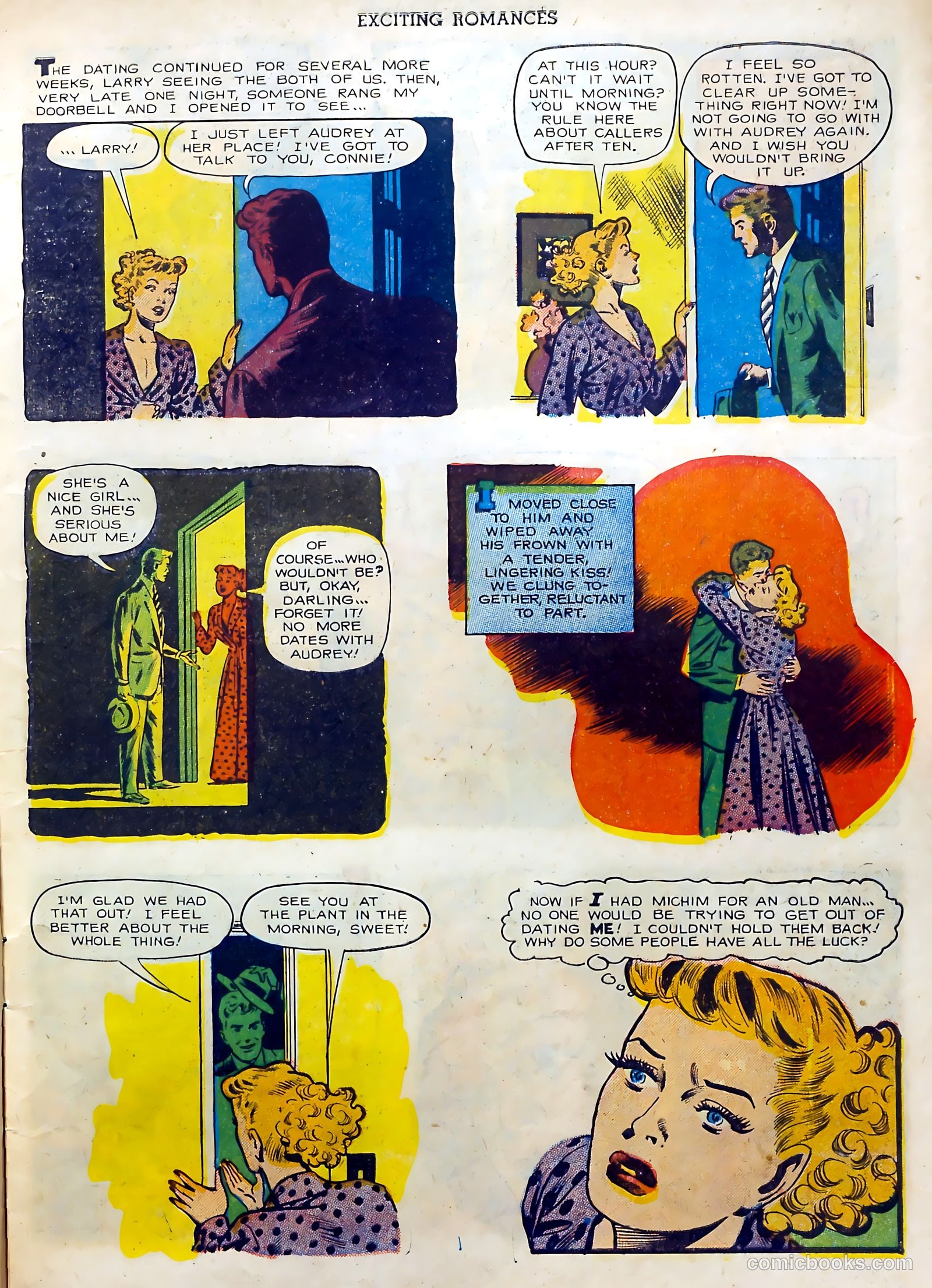 Exciting Romances #9 (1952) — page 7 of 36