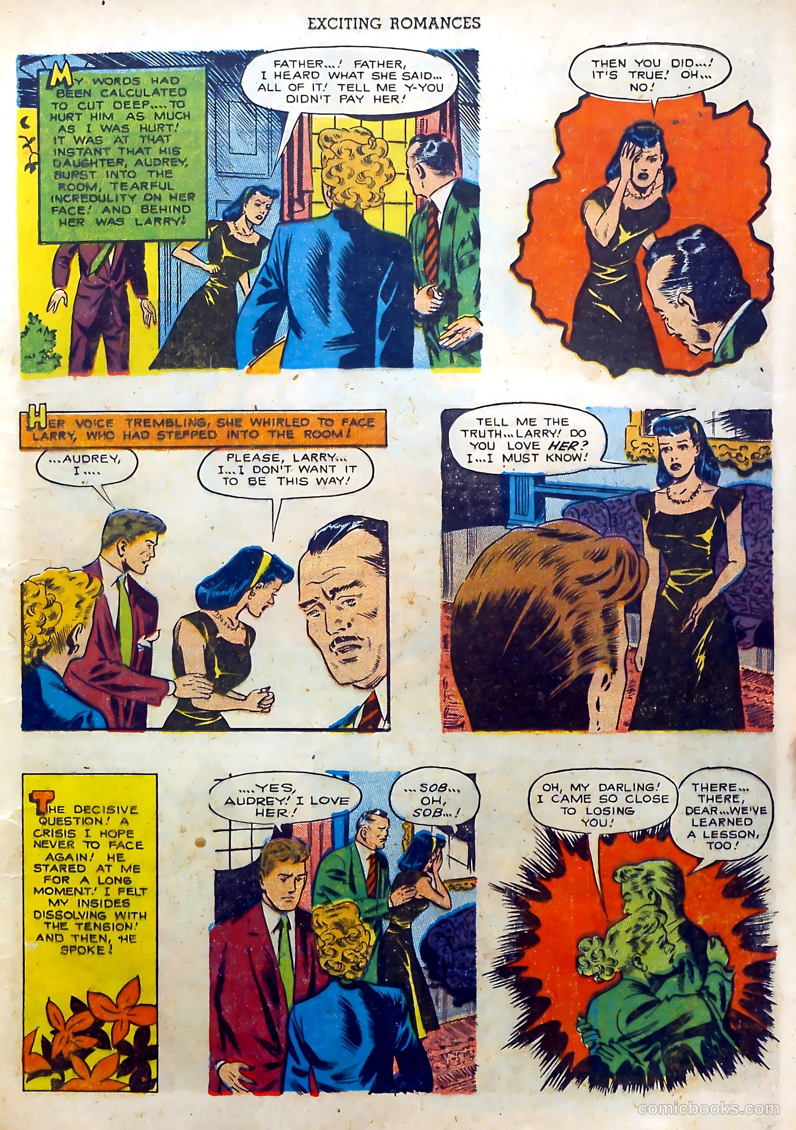 Exciting Romances #9 (1952) — page 13 of 36