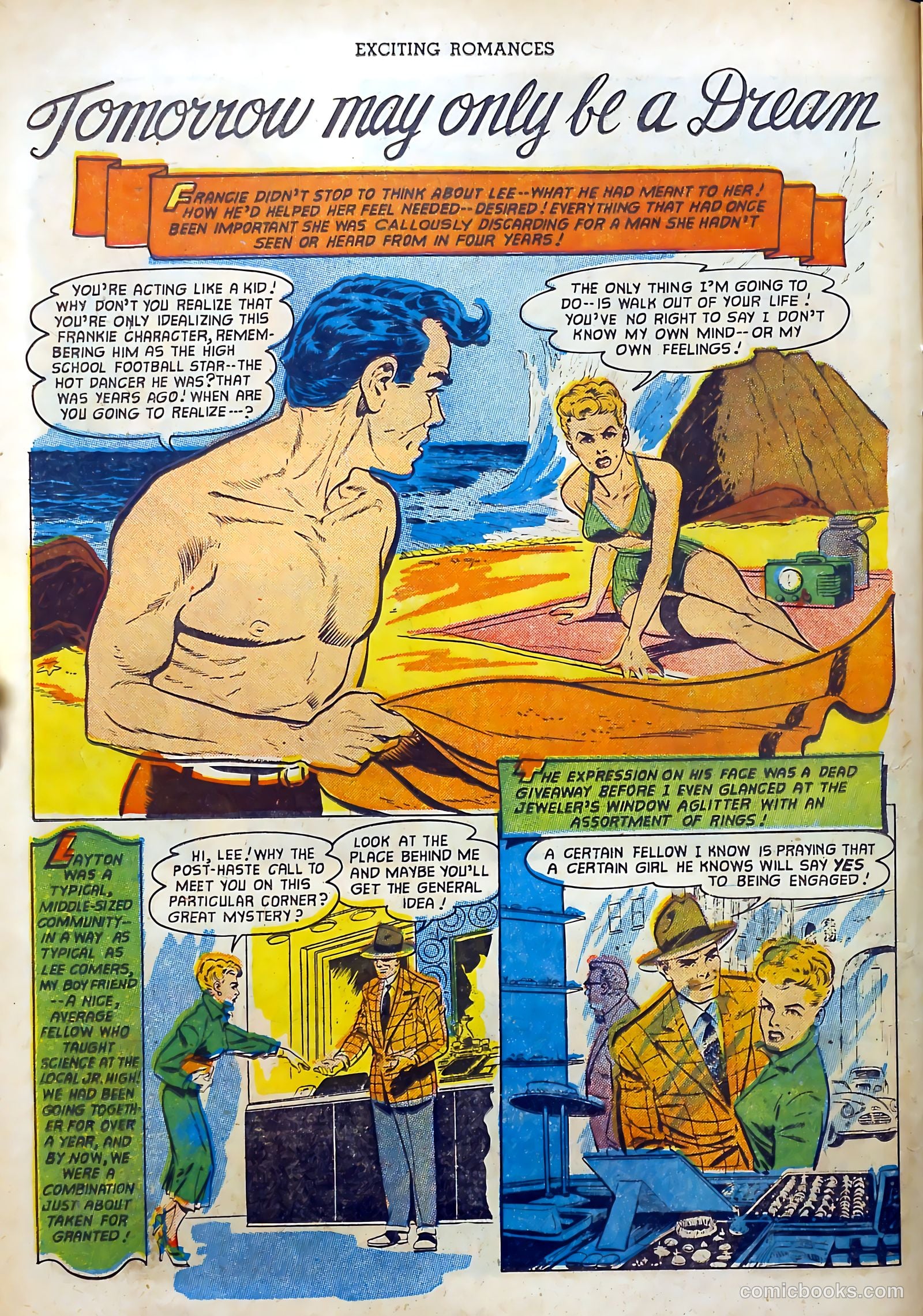 Exciting Romances #9 (1952) — page 14 of 36