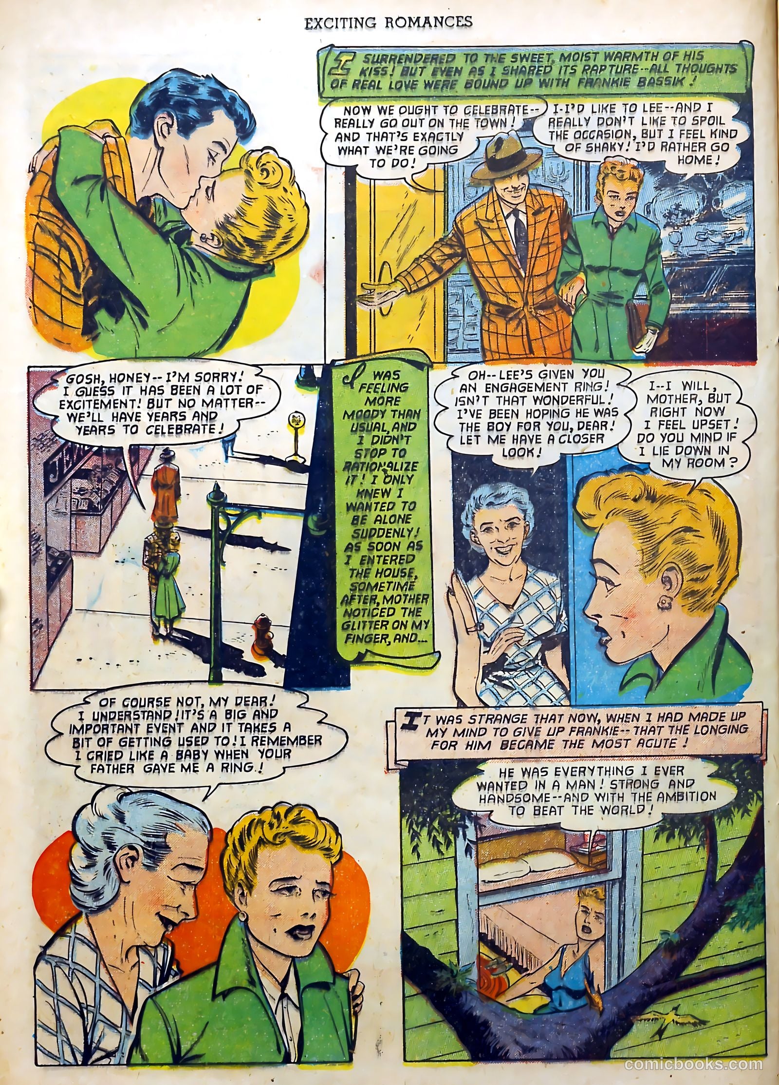 Exciting Romances #9 (1952) — page 16 of 36
