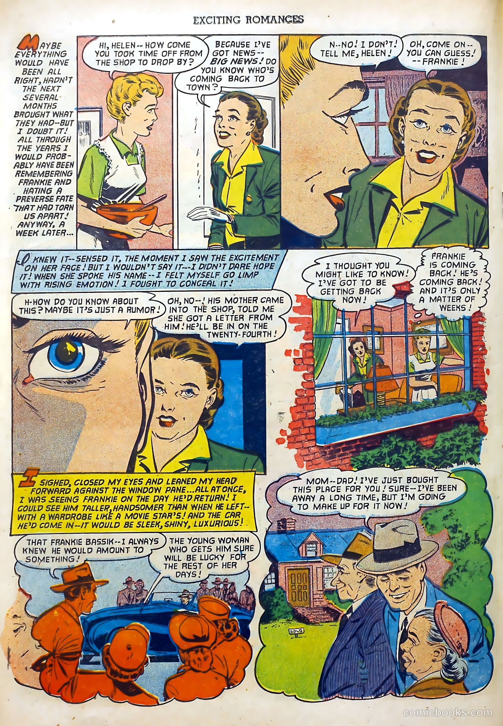 Exciting Romances #9 (1952) — page 18 of 36