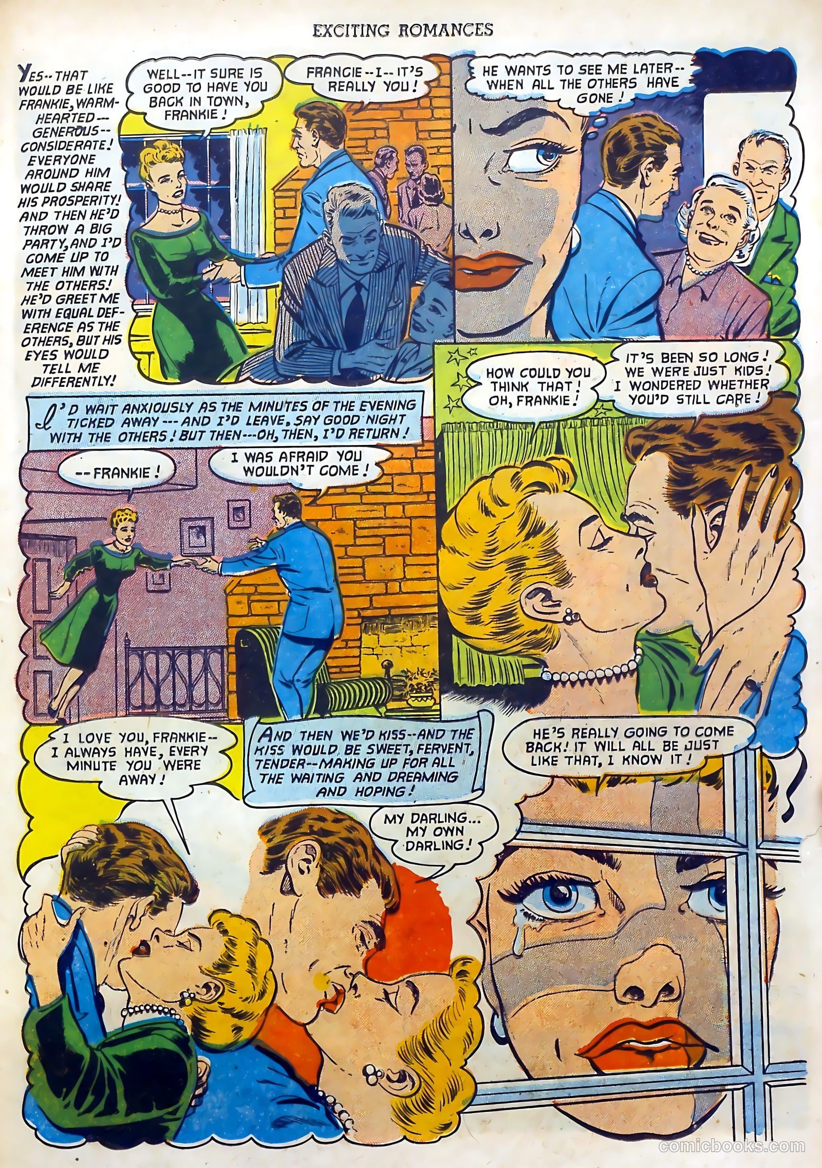 Exciting Romances #9 (1952) — page 19 of 36
