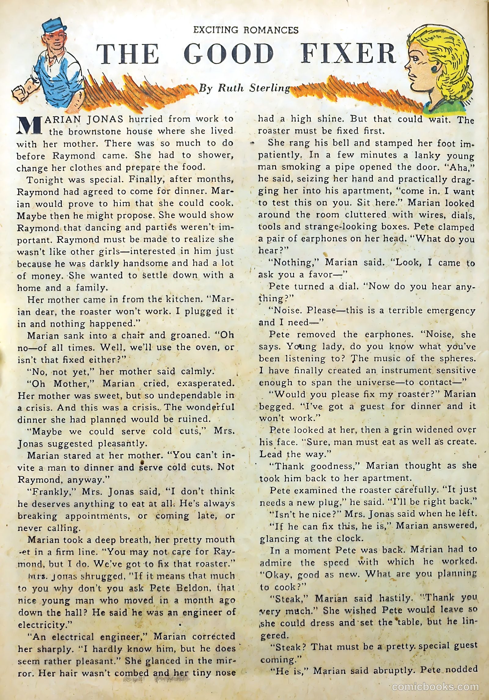 Exciting Romances #9 (1952) — page 24 of 36