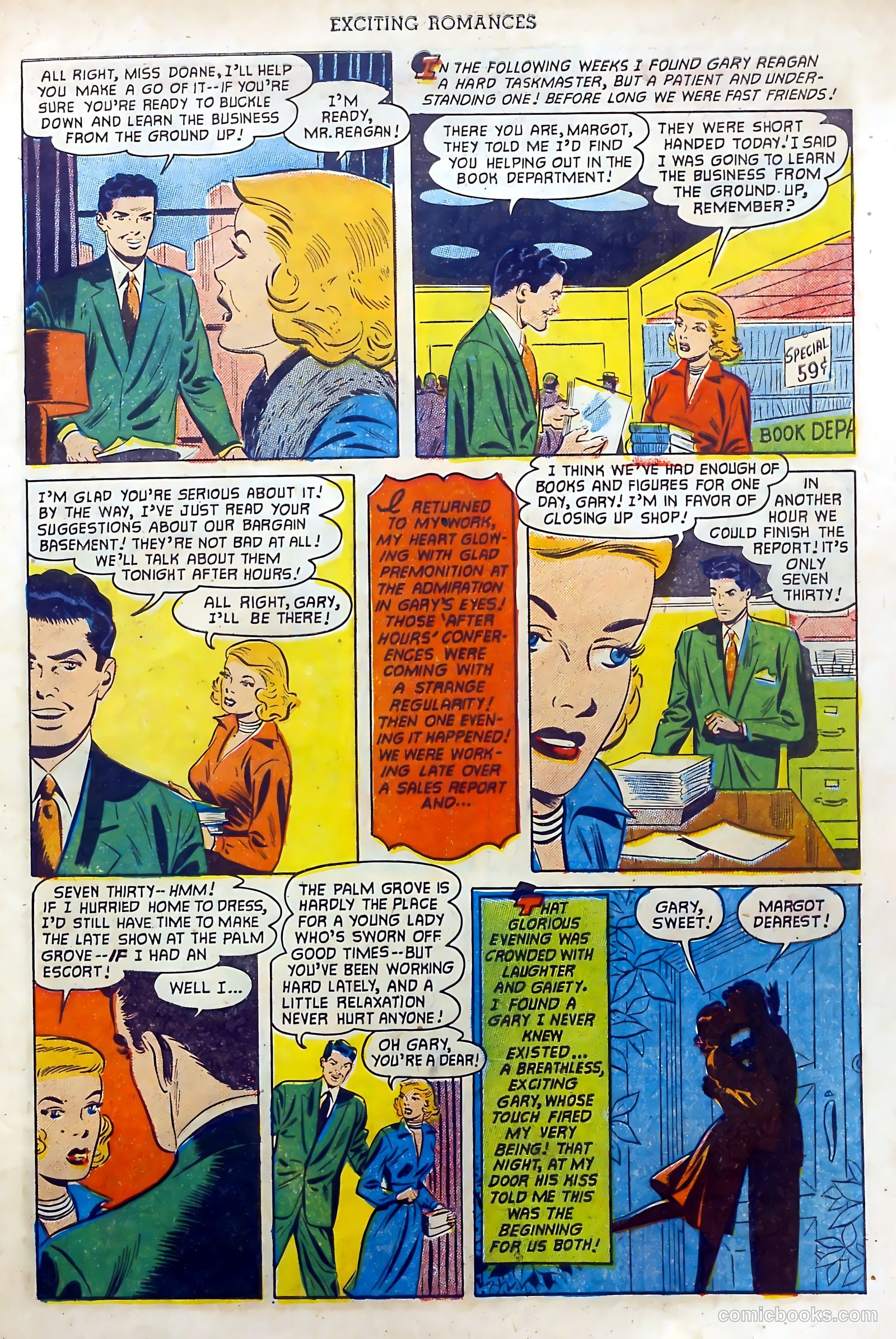 Exciting Romances #9 (1952) — page 27 of 36
