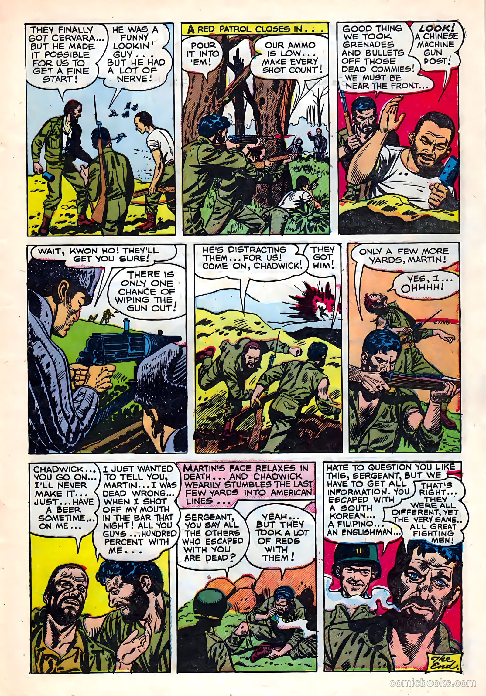 Exciting War #5 (1952) — page 9 of 36