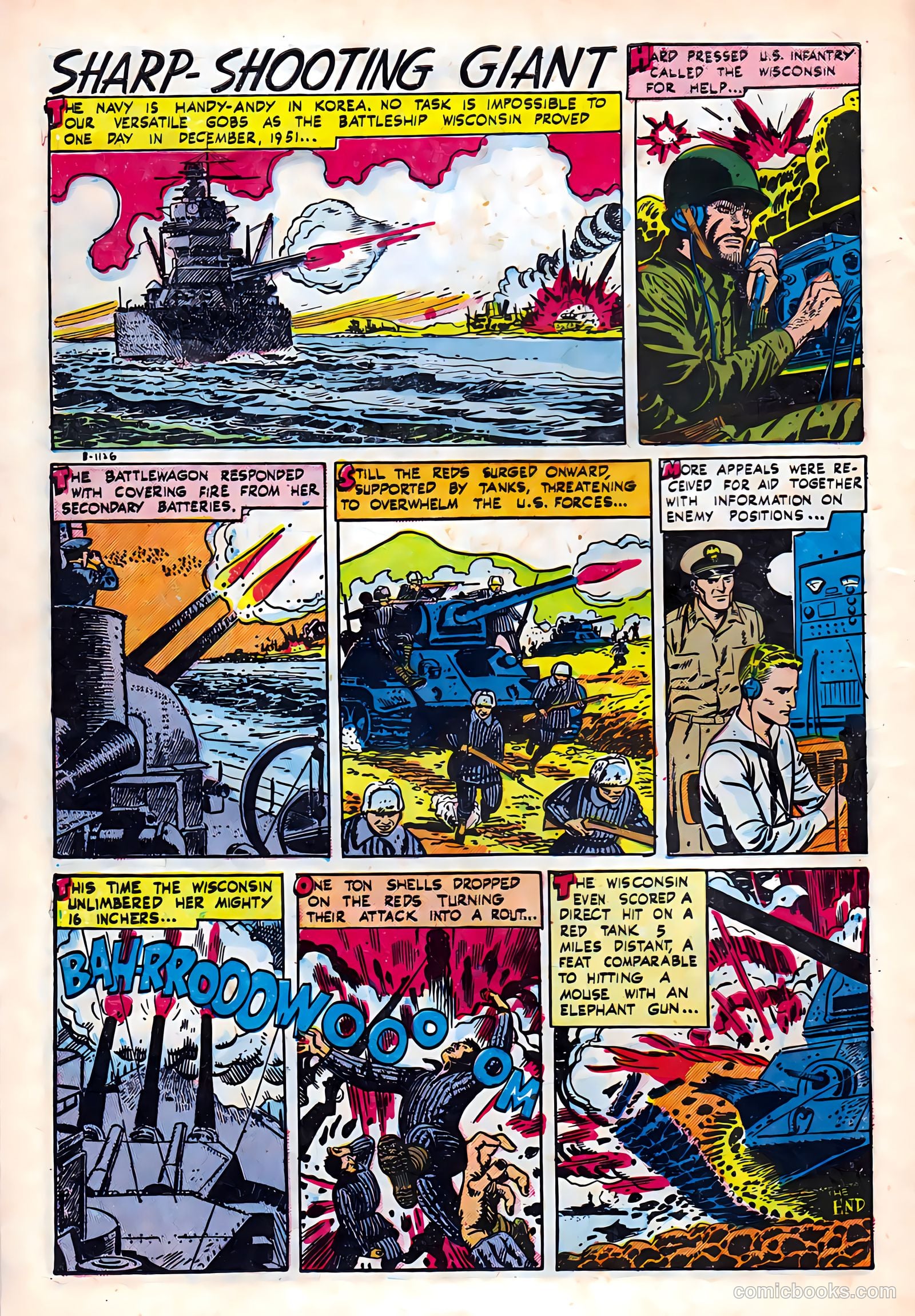 Exciting War #5 (1952) — page 10 of 36