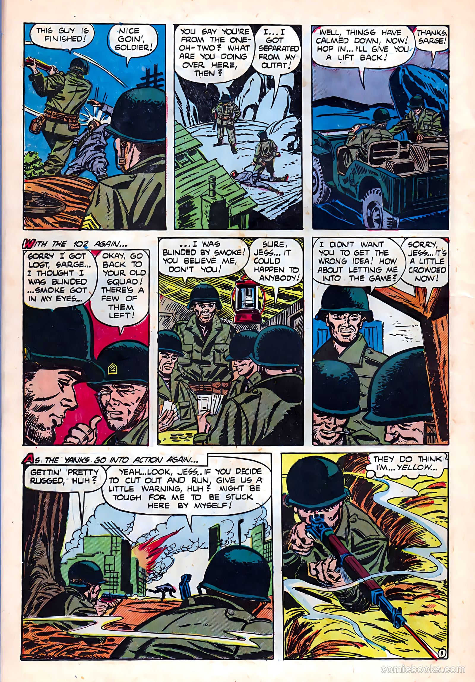 Exciting War #5 (1952) — page 14 of 36