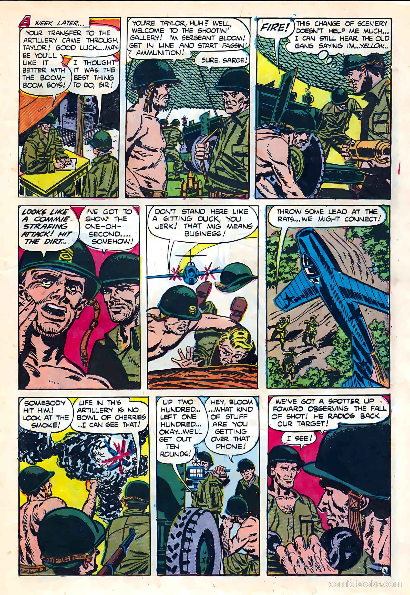 Exciting War #5 (1952) — page 15 of 36