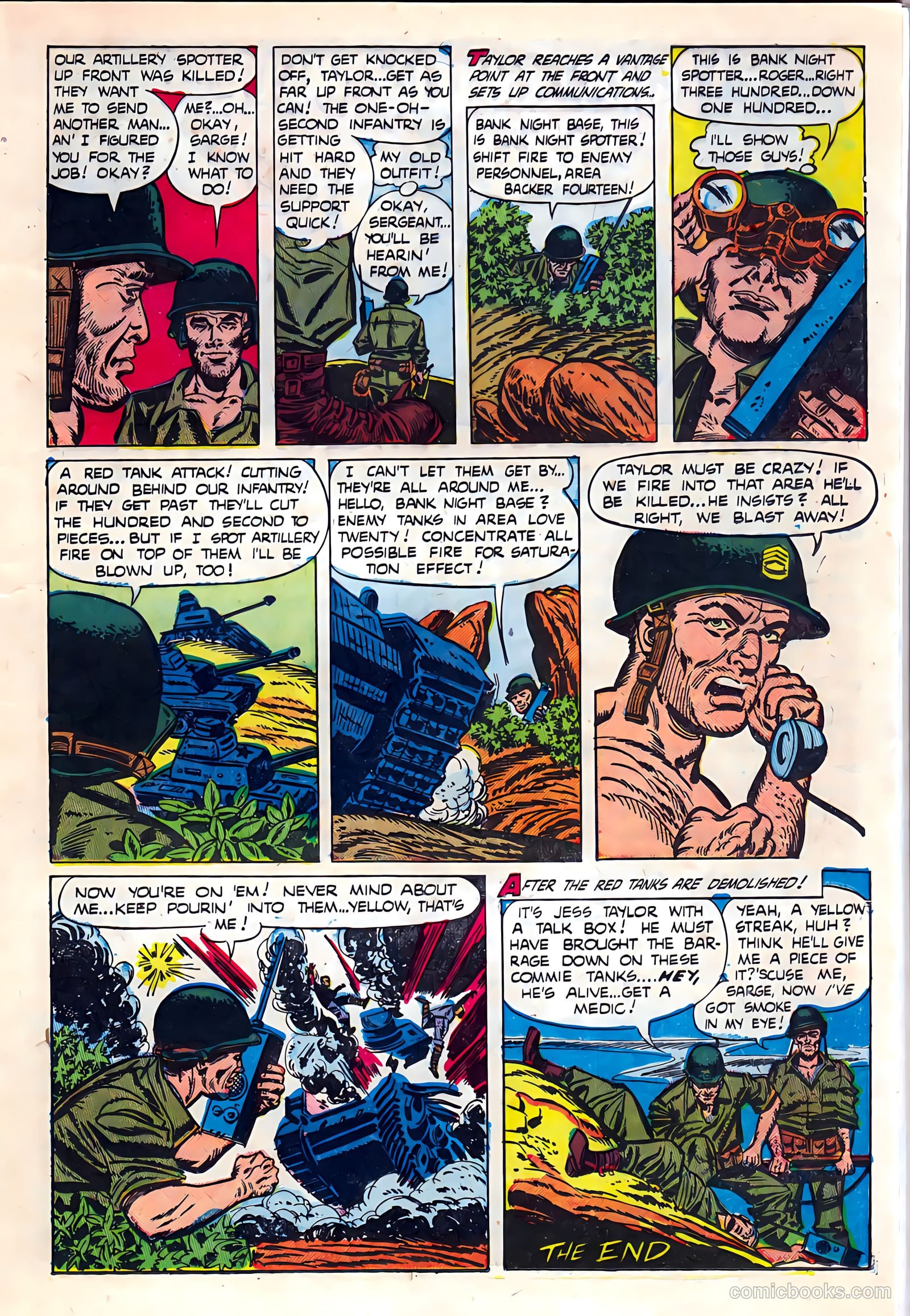 Exciting War #5 (1952) — page 17 of 36