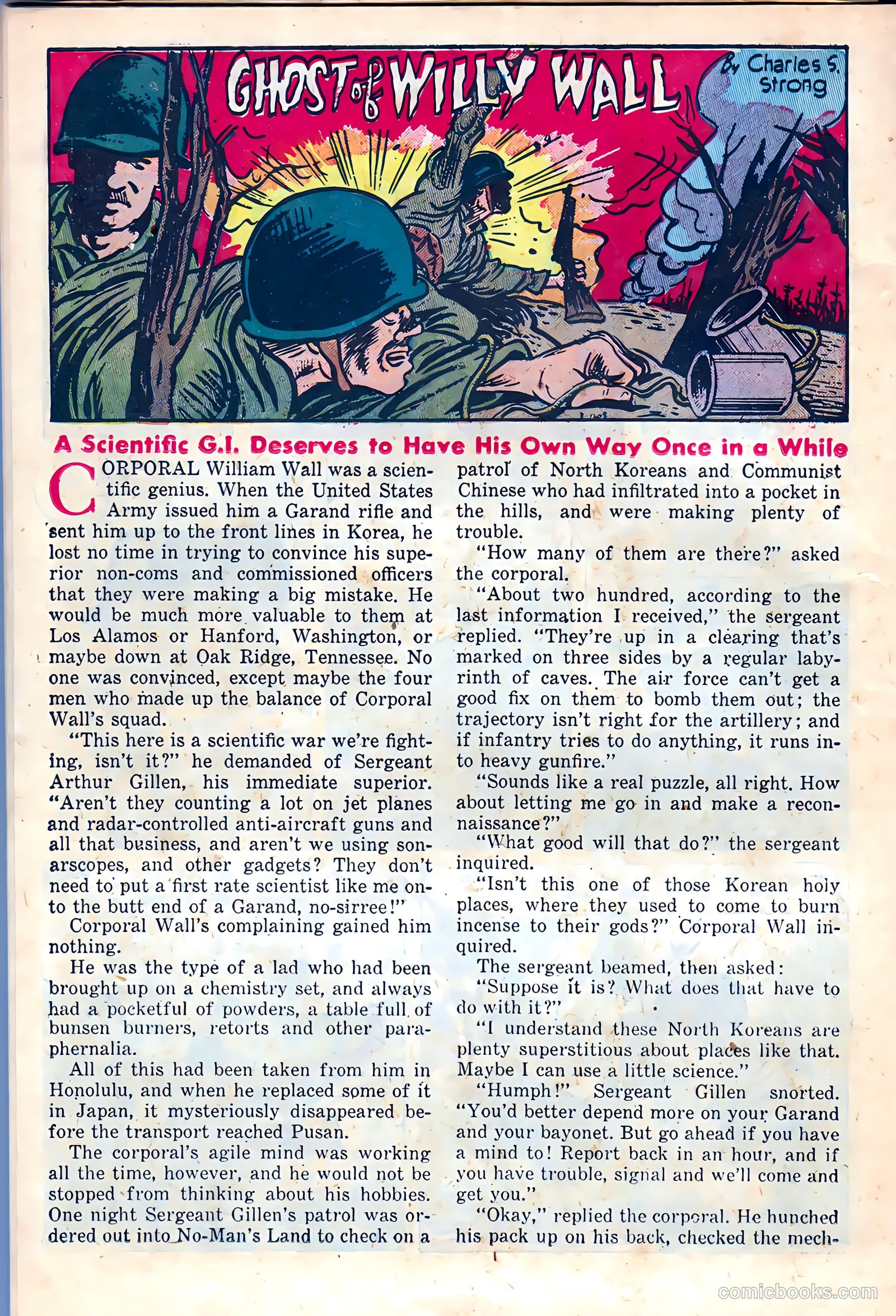 Exciting War #5 (1952) — page 18 of 36