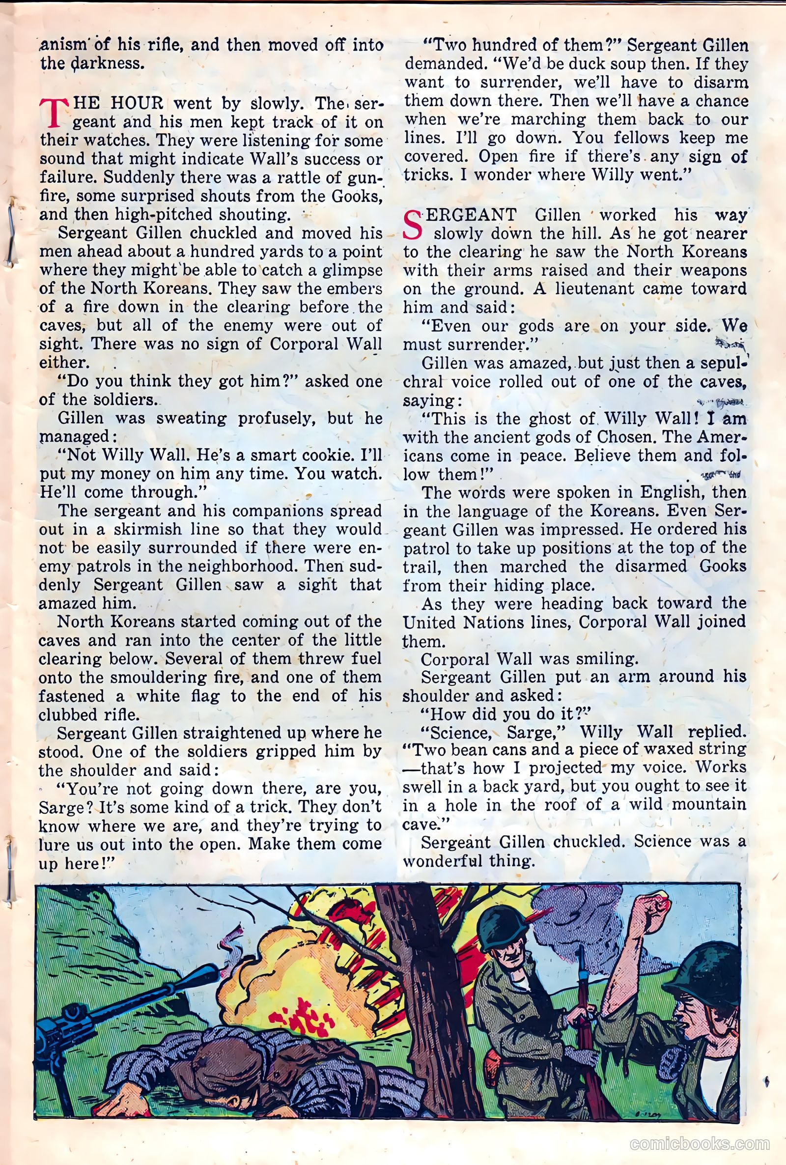 Exciting War #5 (1952) — page 19 of 36
