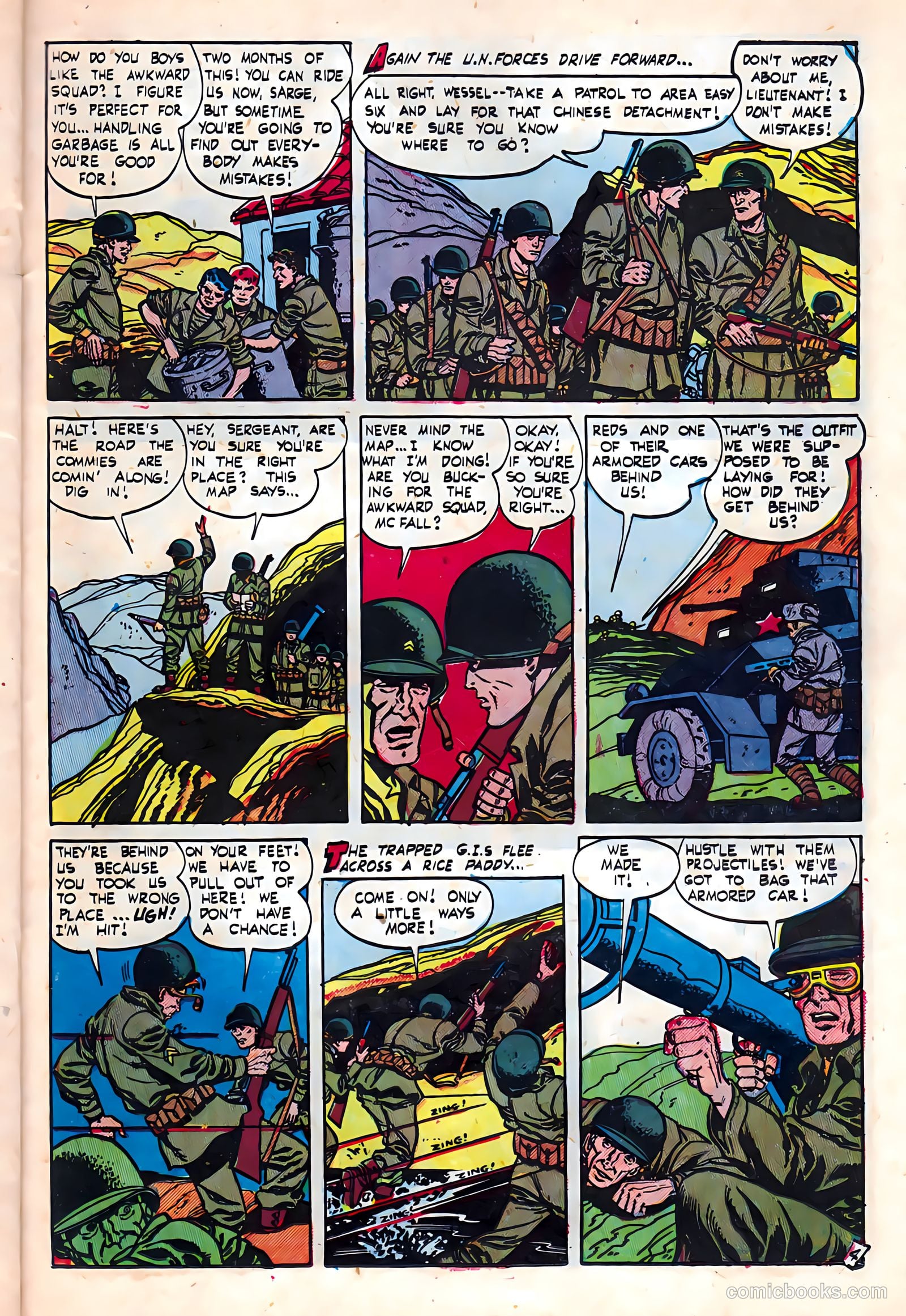 Exciting War #5 (1952) — page 23 of 36
