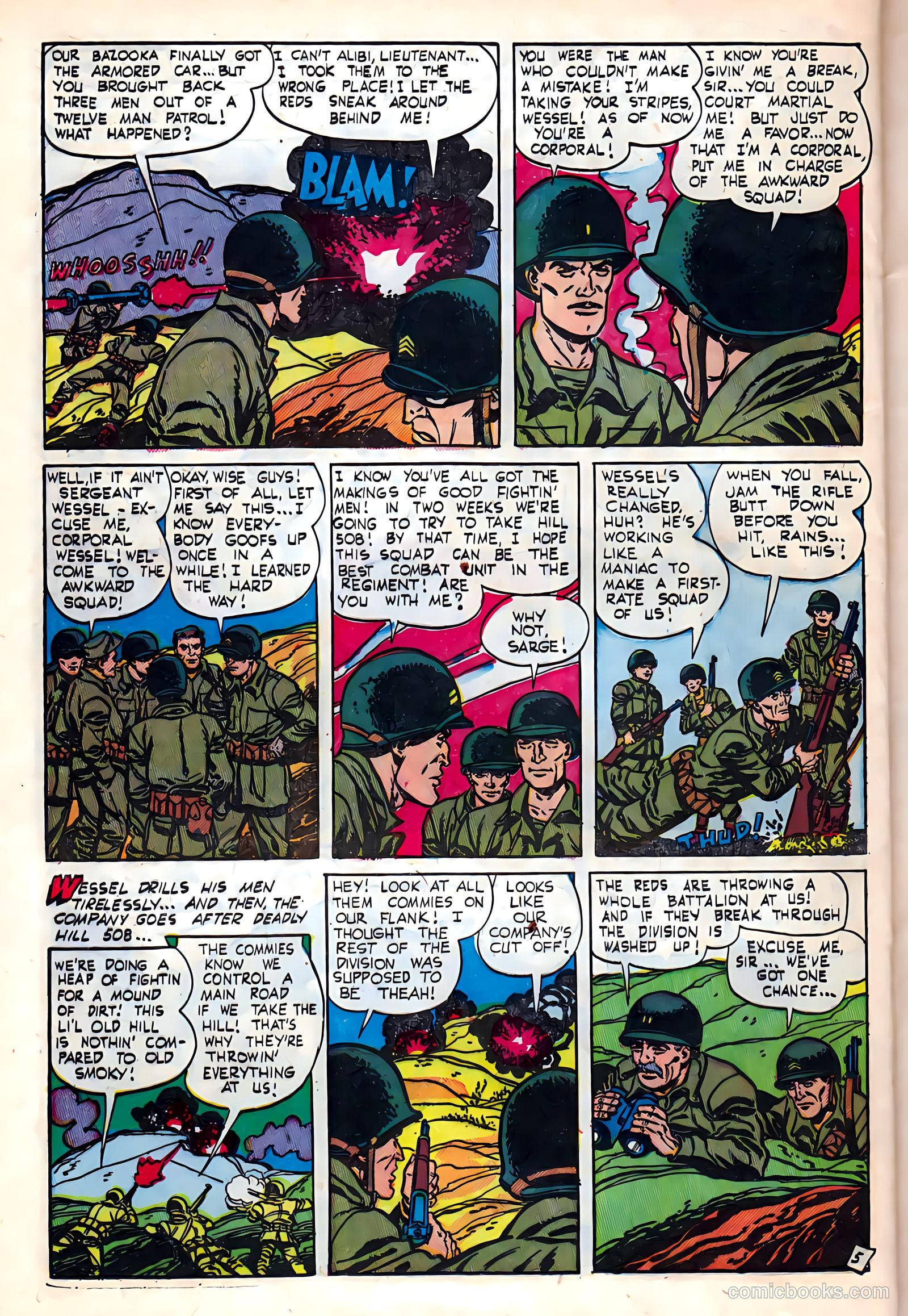 Exciting War #5 (1952) — page 24 of 36