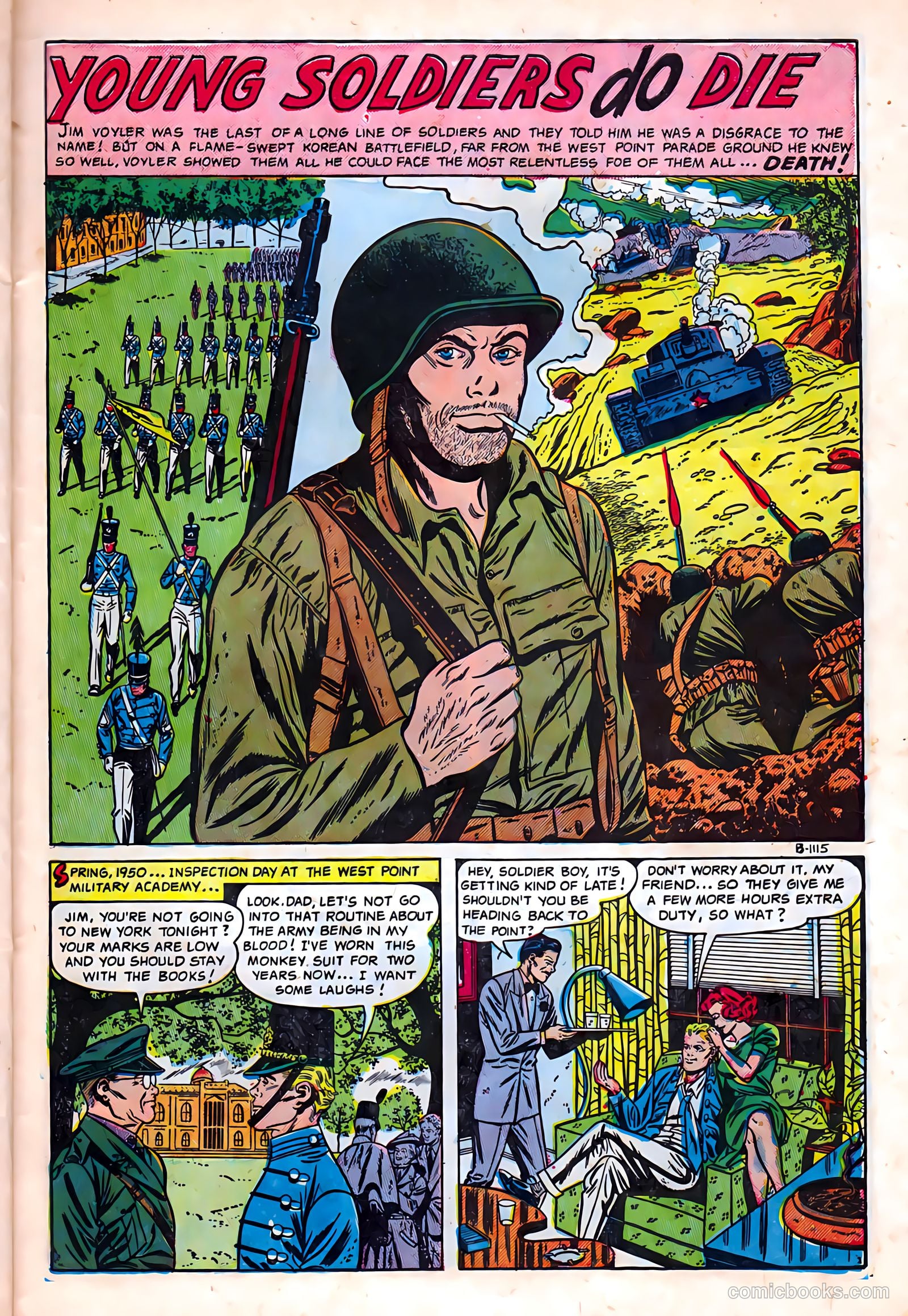 Exciting War #5 (1952) — page 27 of 36