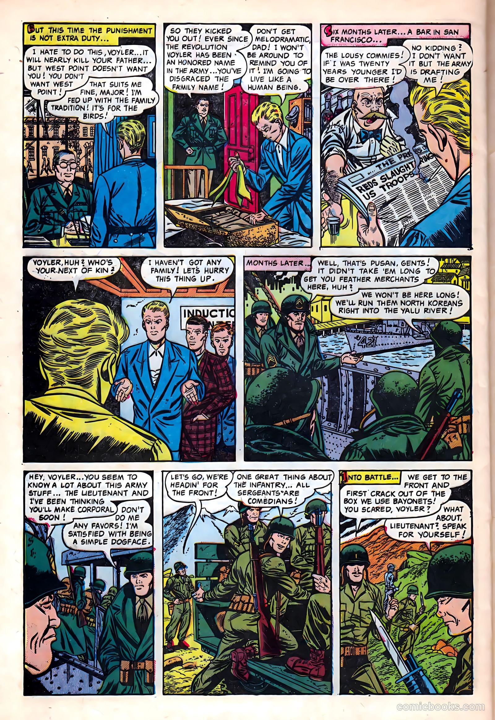 Exciting War #5 (1952) — page 28 of 36