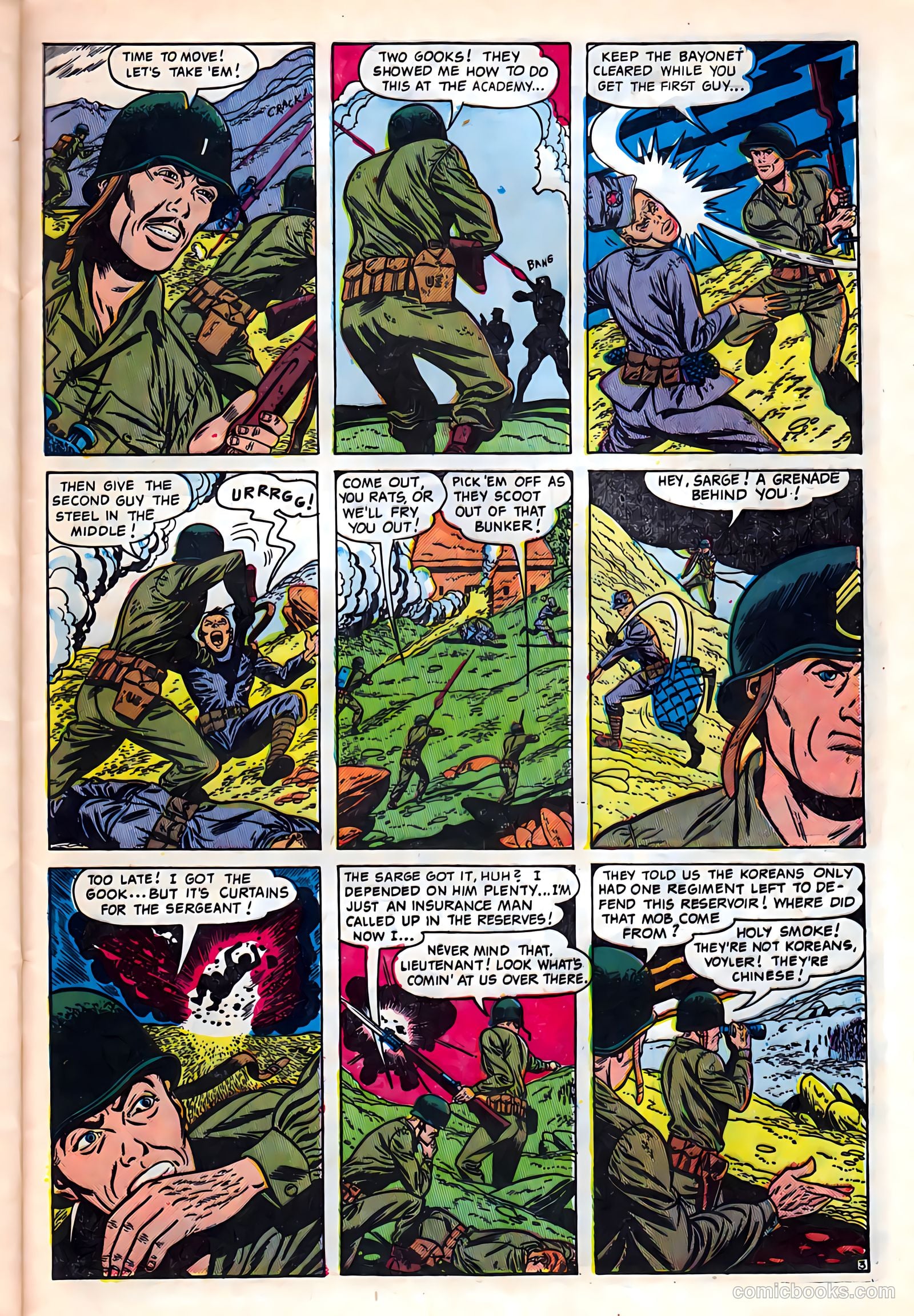 Exciting War #5 (1952) — page 29 of 36