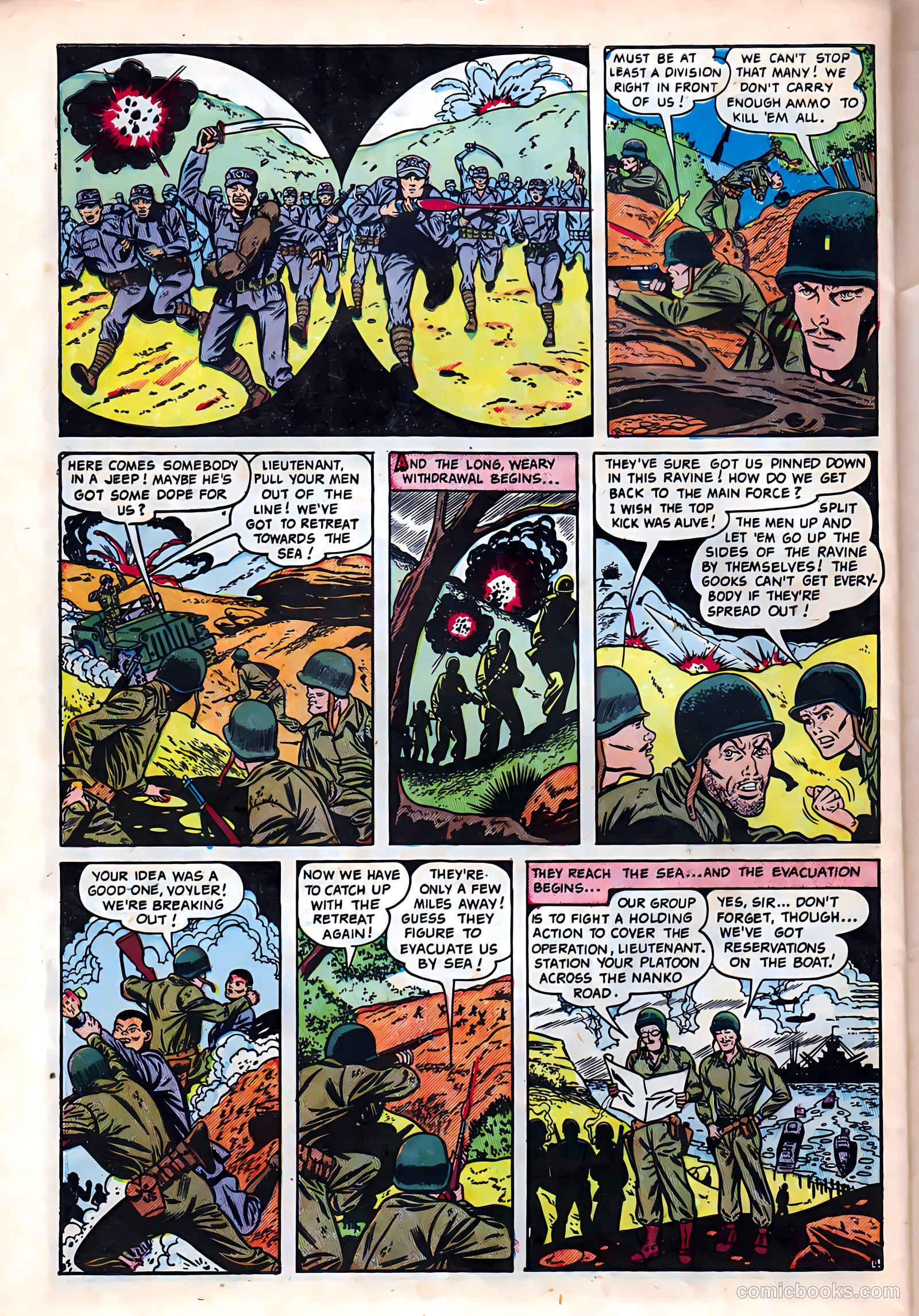 Exciting War #5 (1952) — page 30 of 36