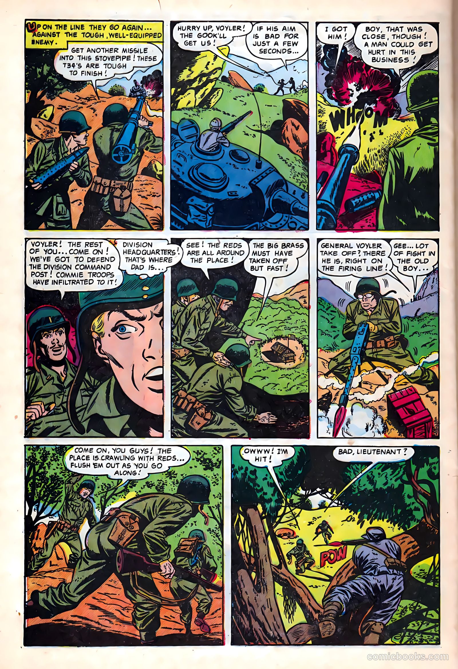 Exciting War #5 (1952) — page 32 of 36
