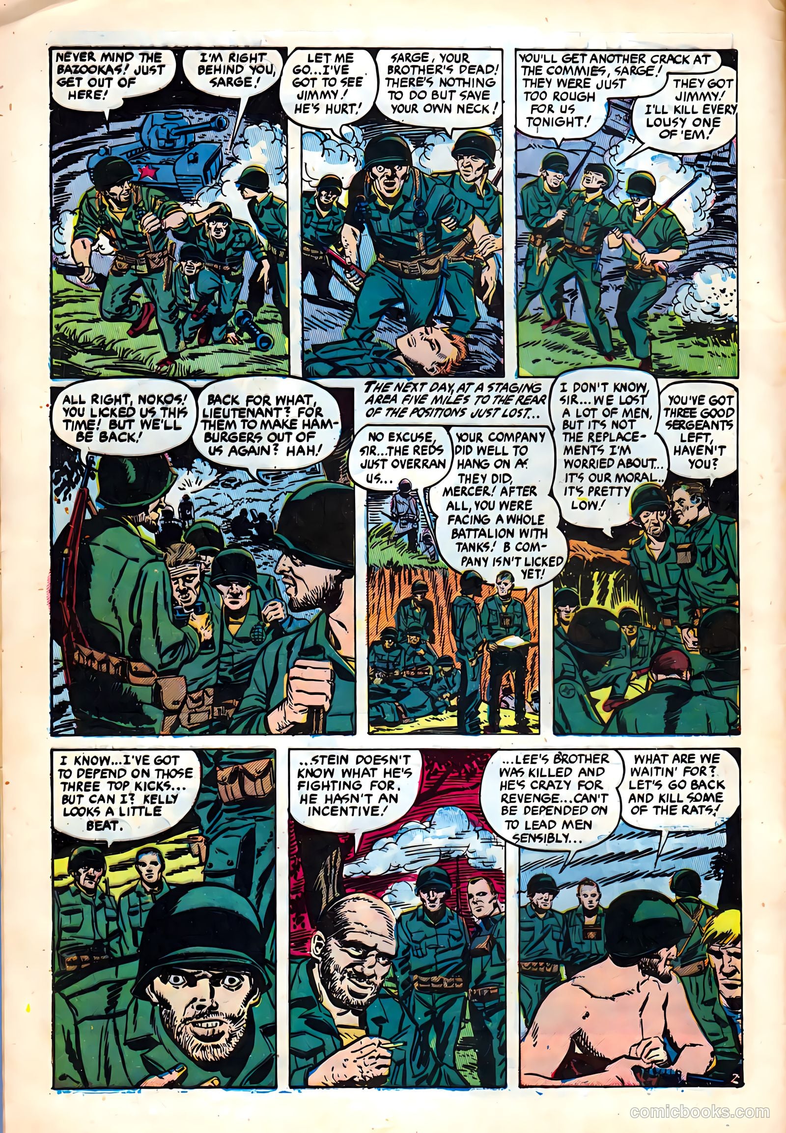 Exciting War #6 (1952) — page 4 of 36