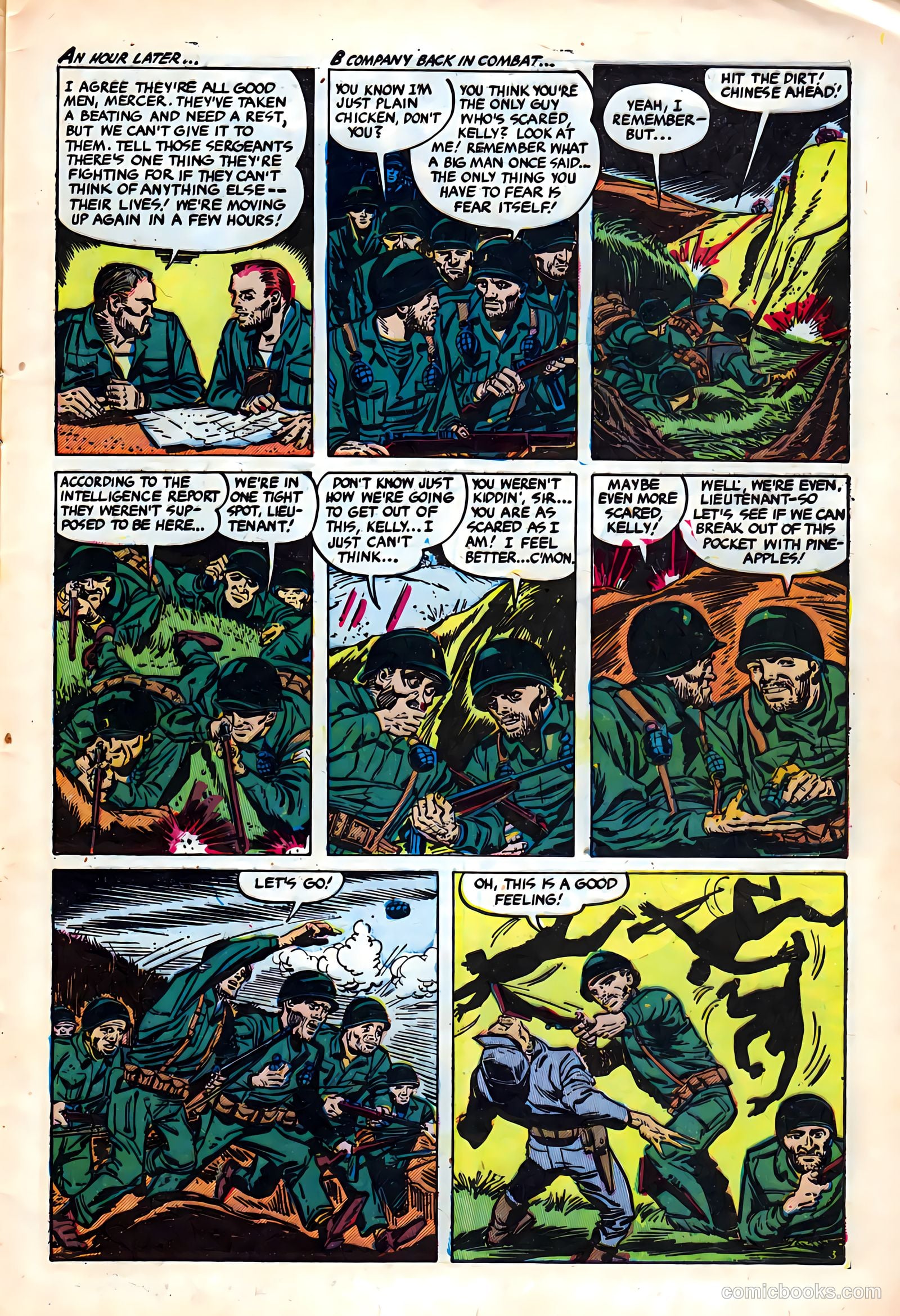 Exciting War #6 (1952) — page 5 of 36