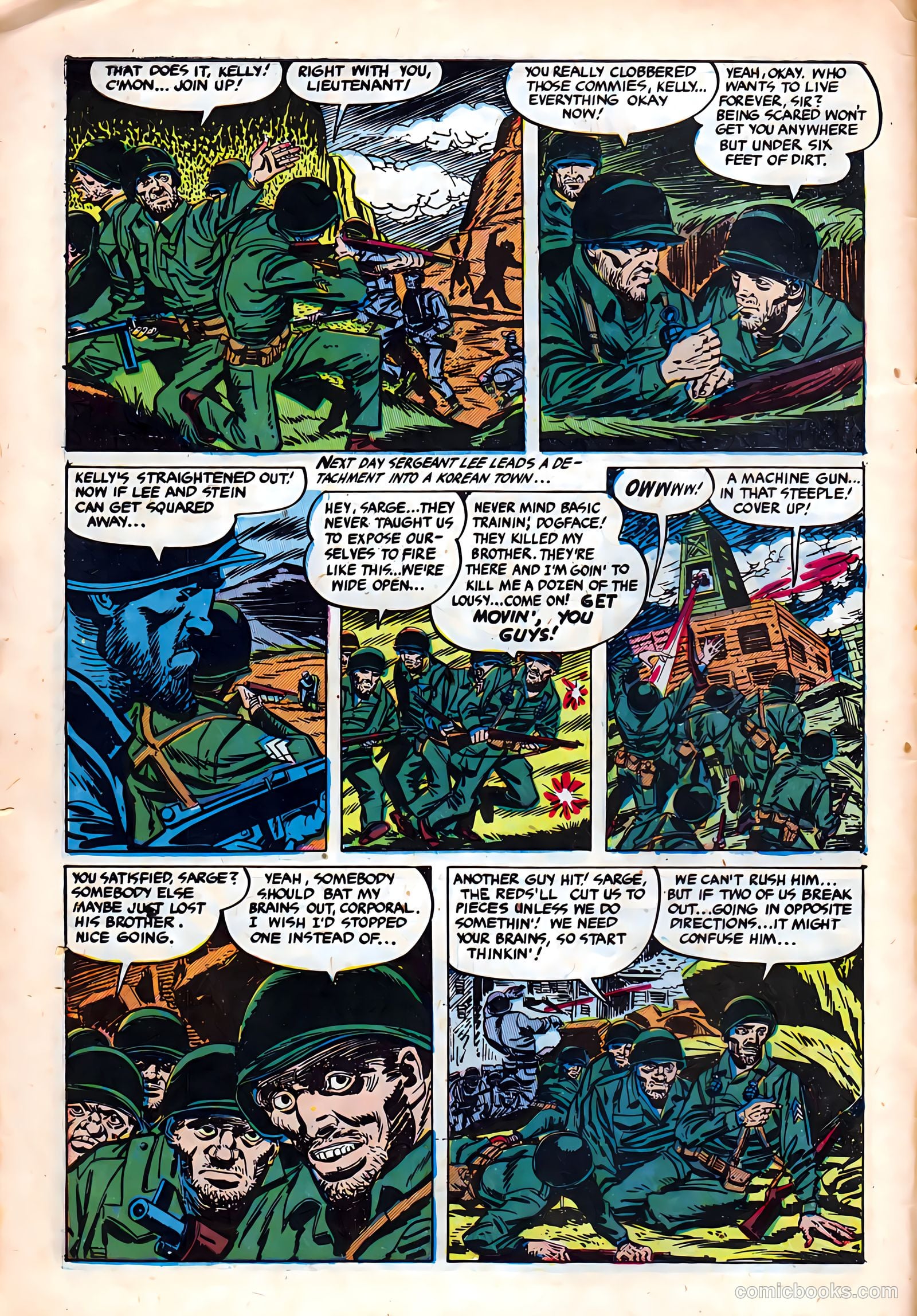 Exciting War #6 (1952) — page 6 of 36