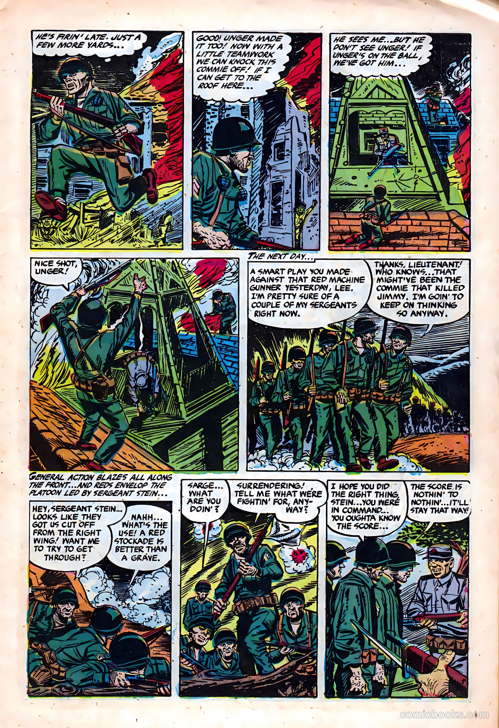 Exciting War #6 (1952) — page 7 of 36