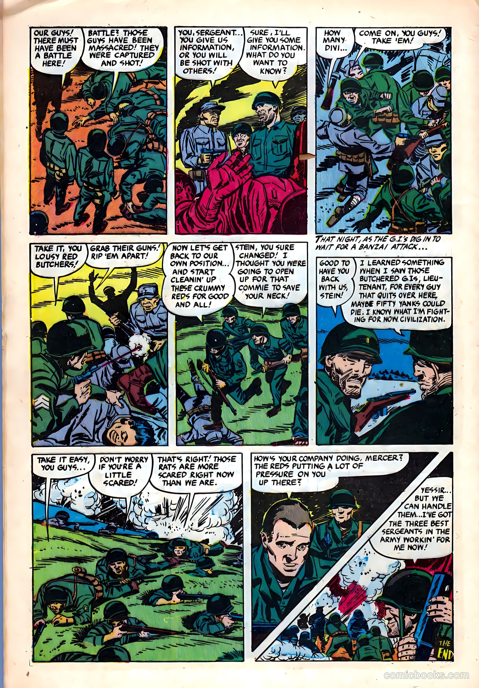 Exciting War #6 (1952) — page 8 of 36