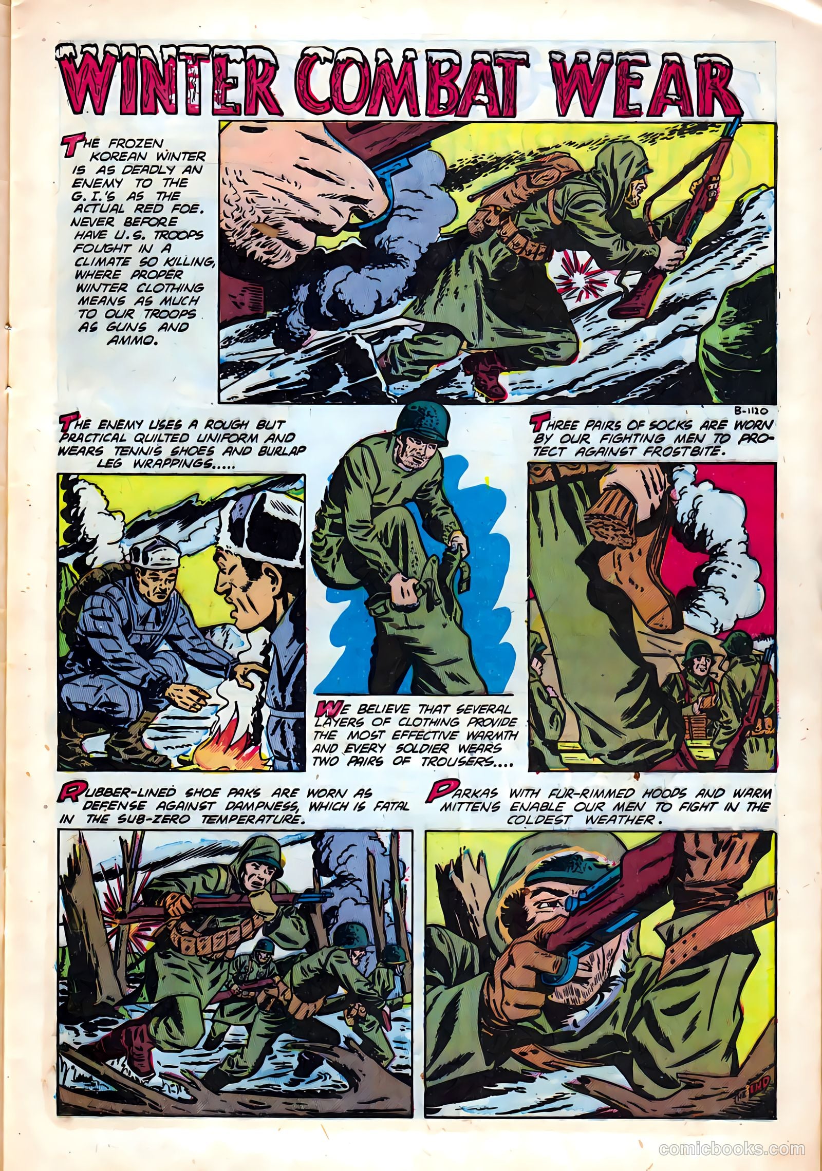 Exciting War #6 (1952) — page 9 of 36