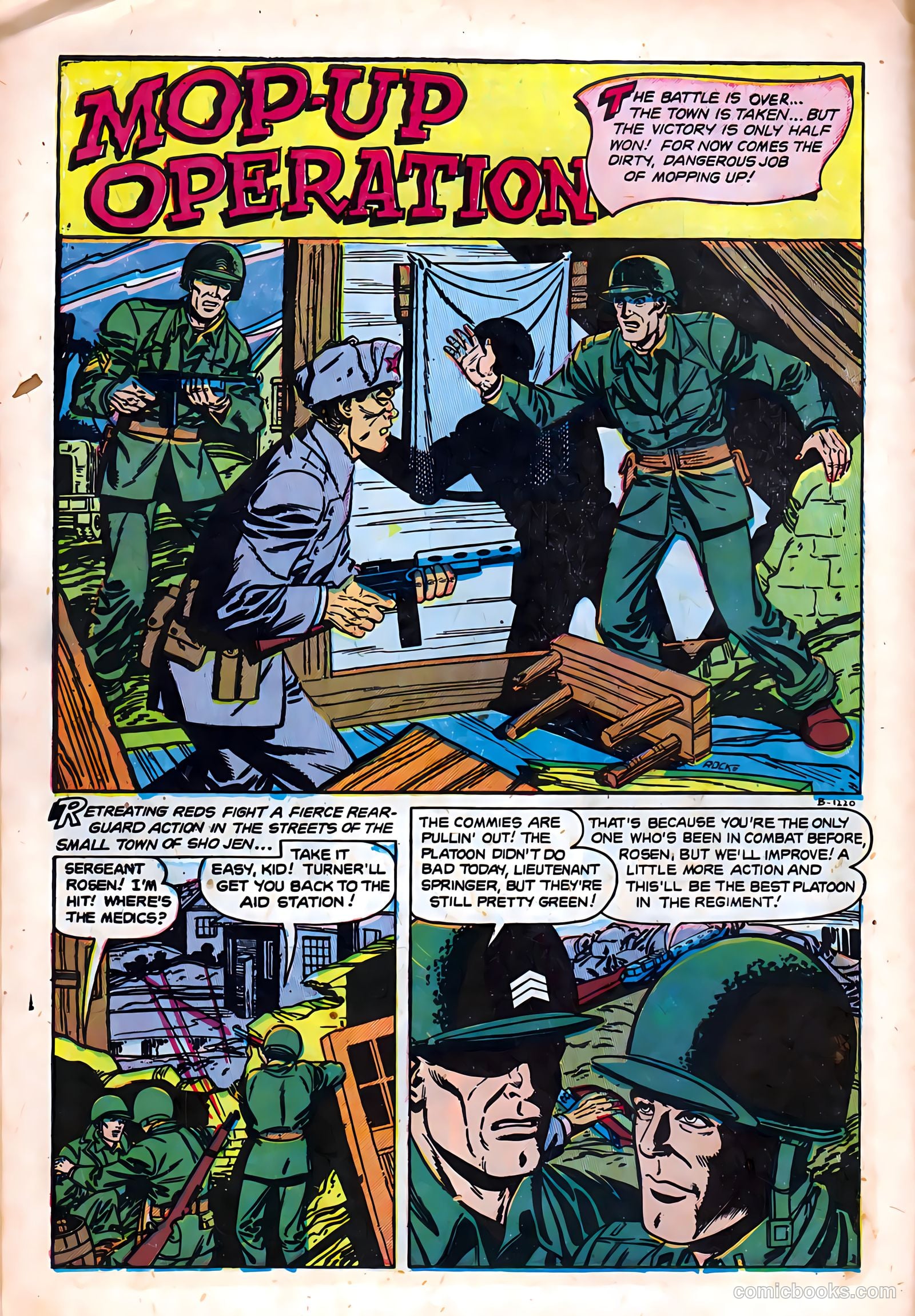 Exciting War #6 (1952) — page 10 of 36