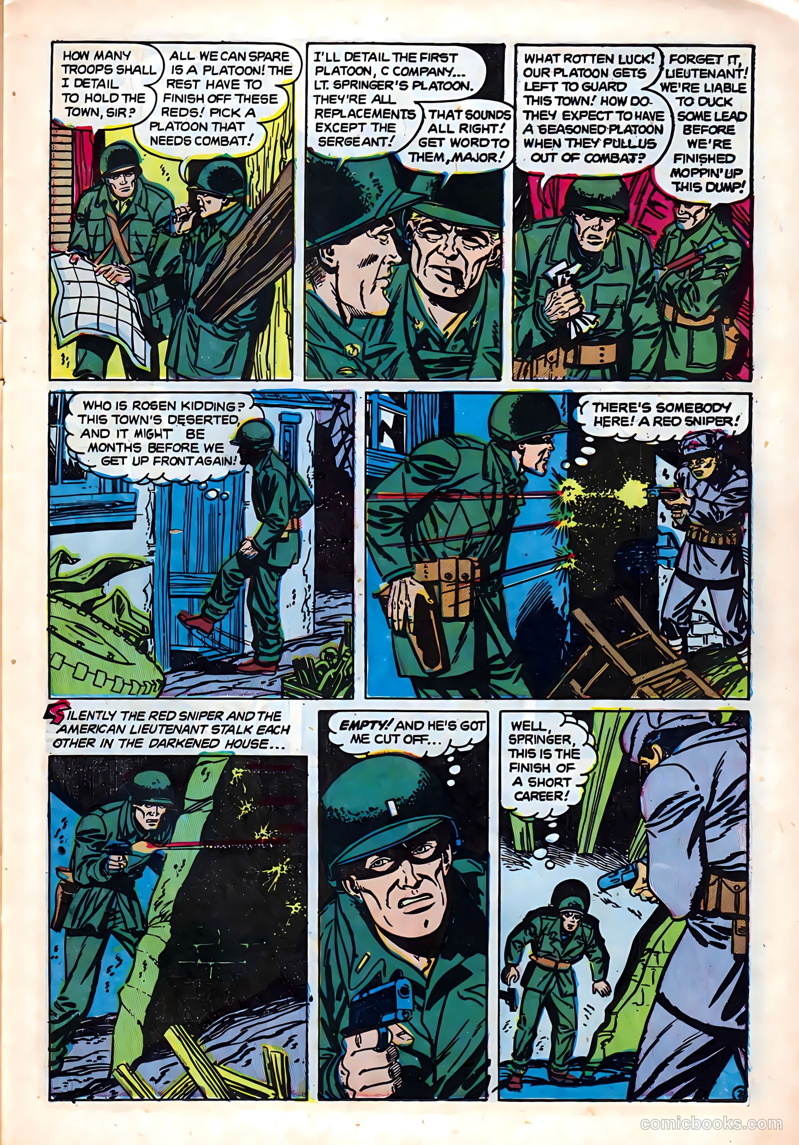 Exciting War #6 (1952) — page 11 of 36
