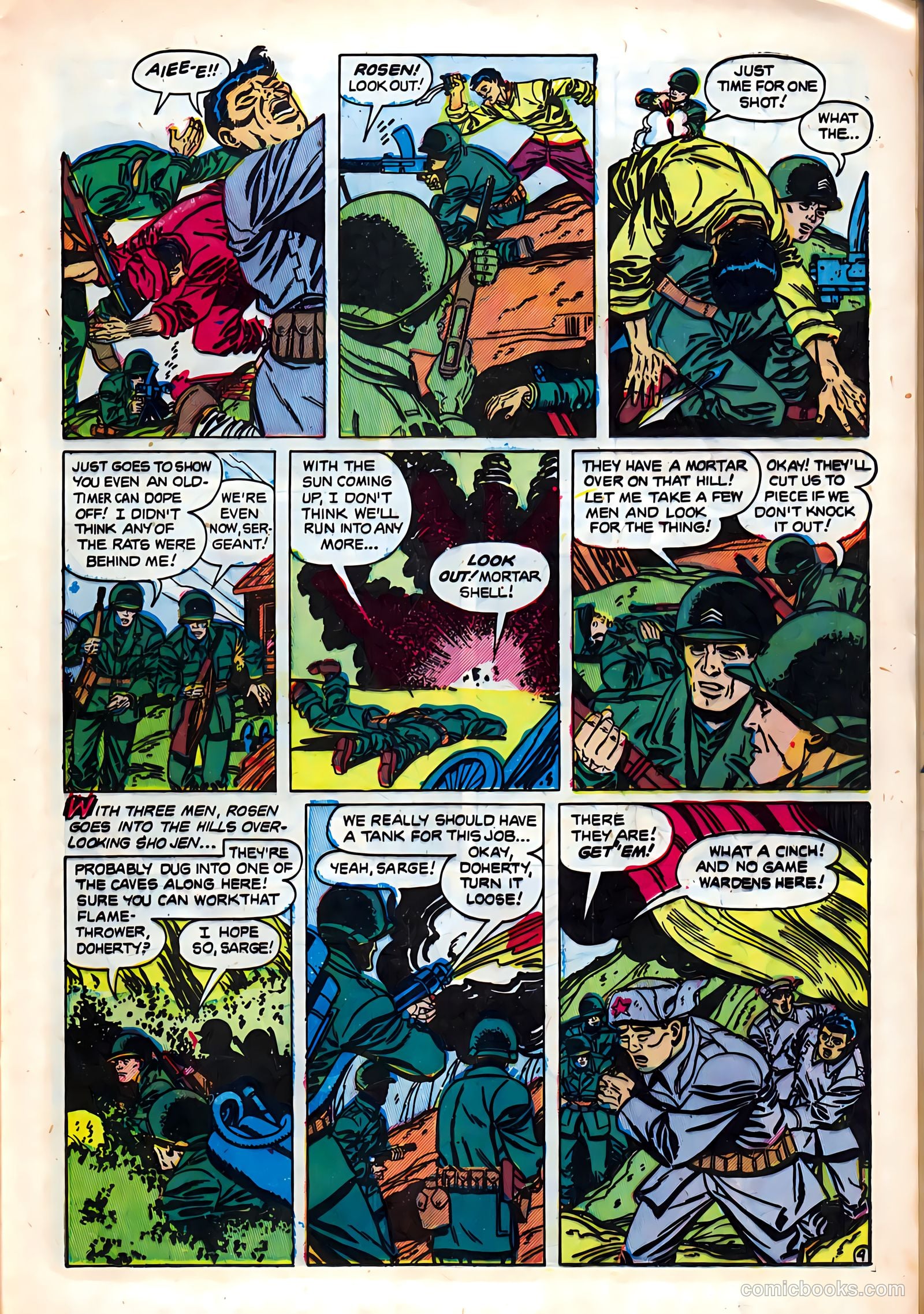 Exciting War #6 (1952) — page 13 of 36