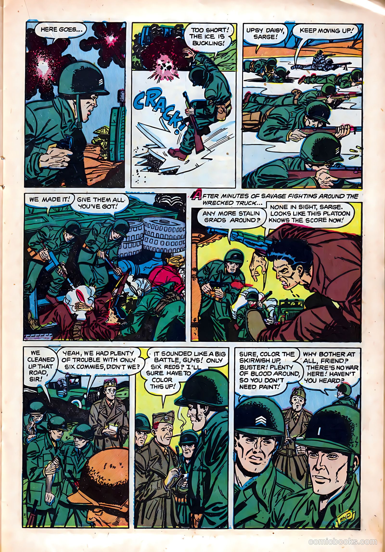 Exciting War #6 (1952) — page 15 of 36