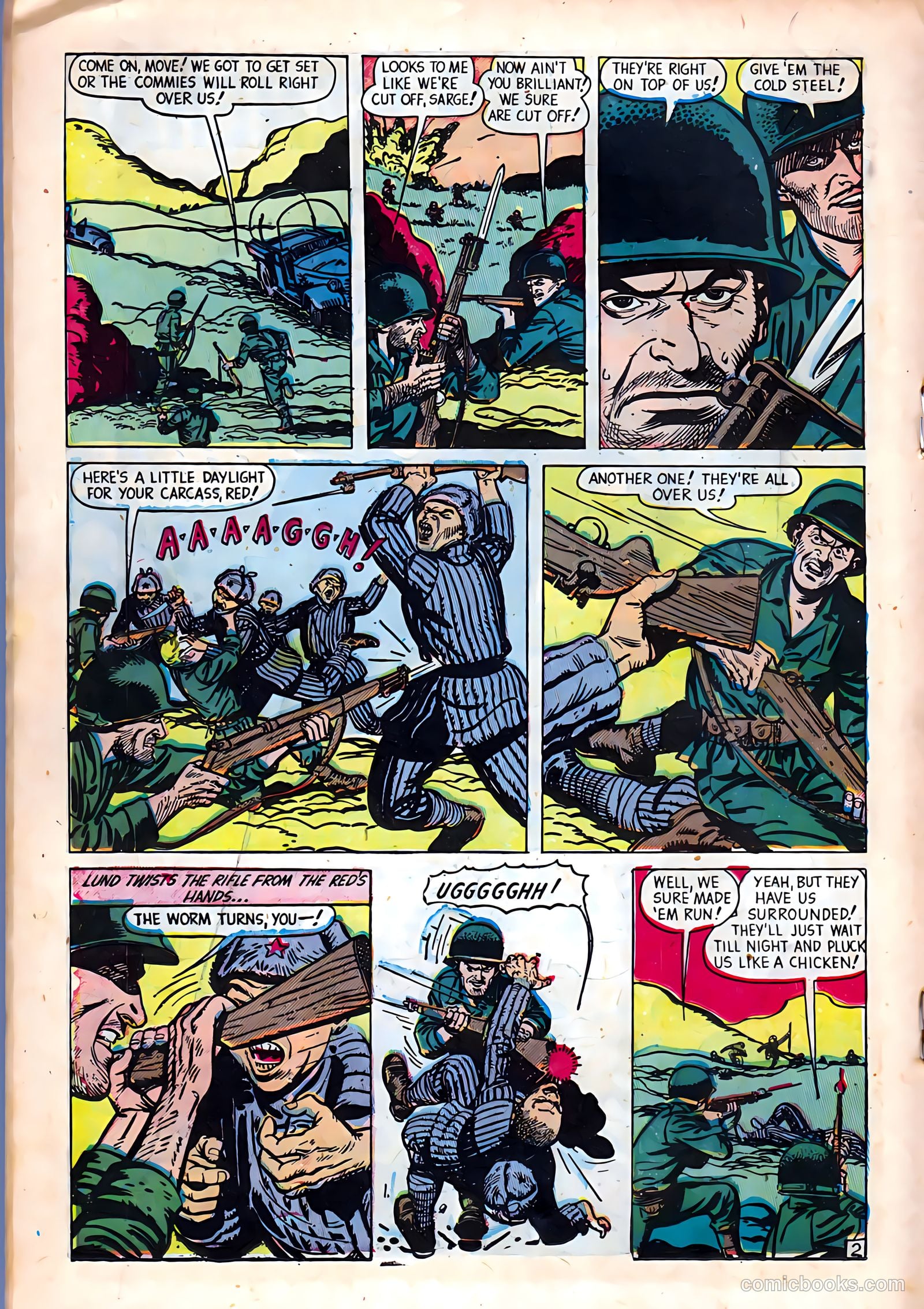 Exciting War #6 (1952) — page 18 of 36