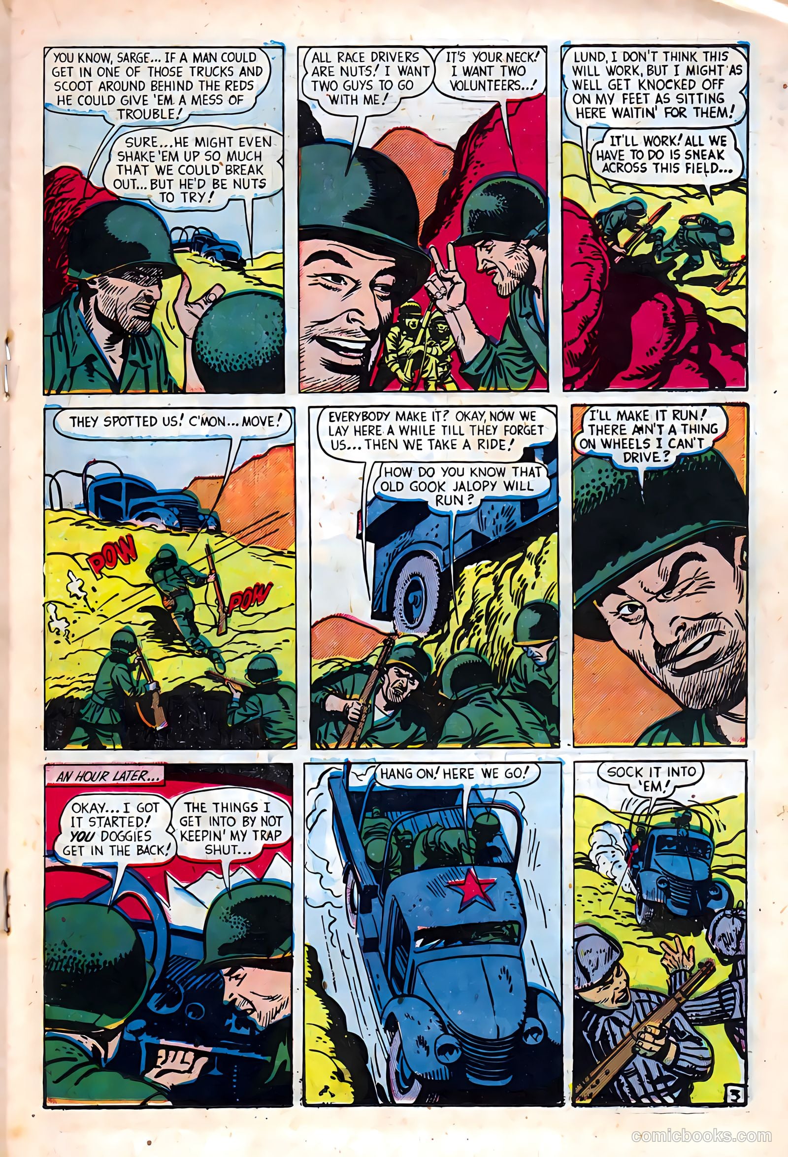 Exciting War #6 (1952) — page 19 of 36