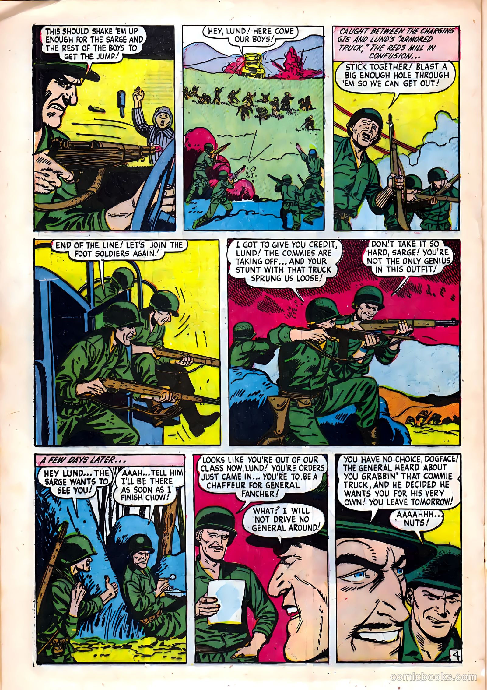 Exciting War #6 (1952) — page 20 of 36
