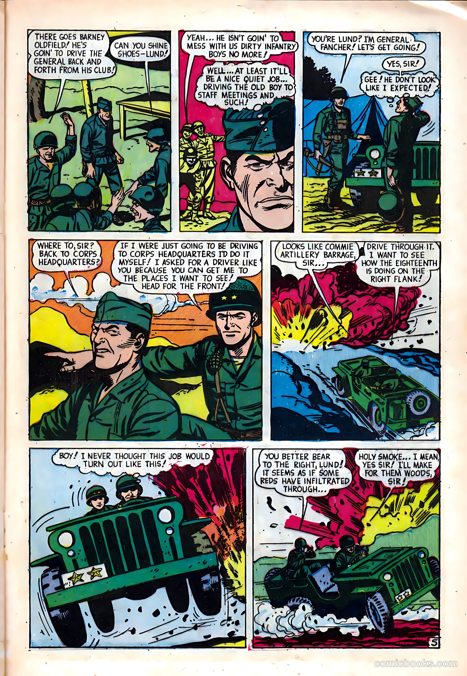 Exciting War #6 (1952) — page 21 of 36