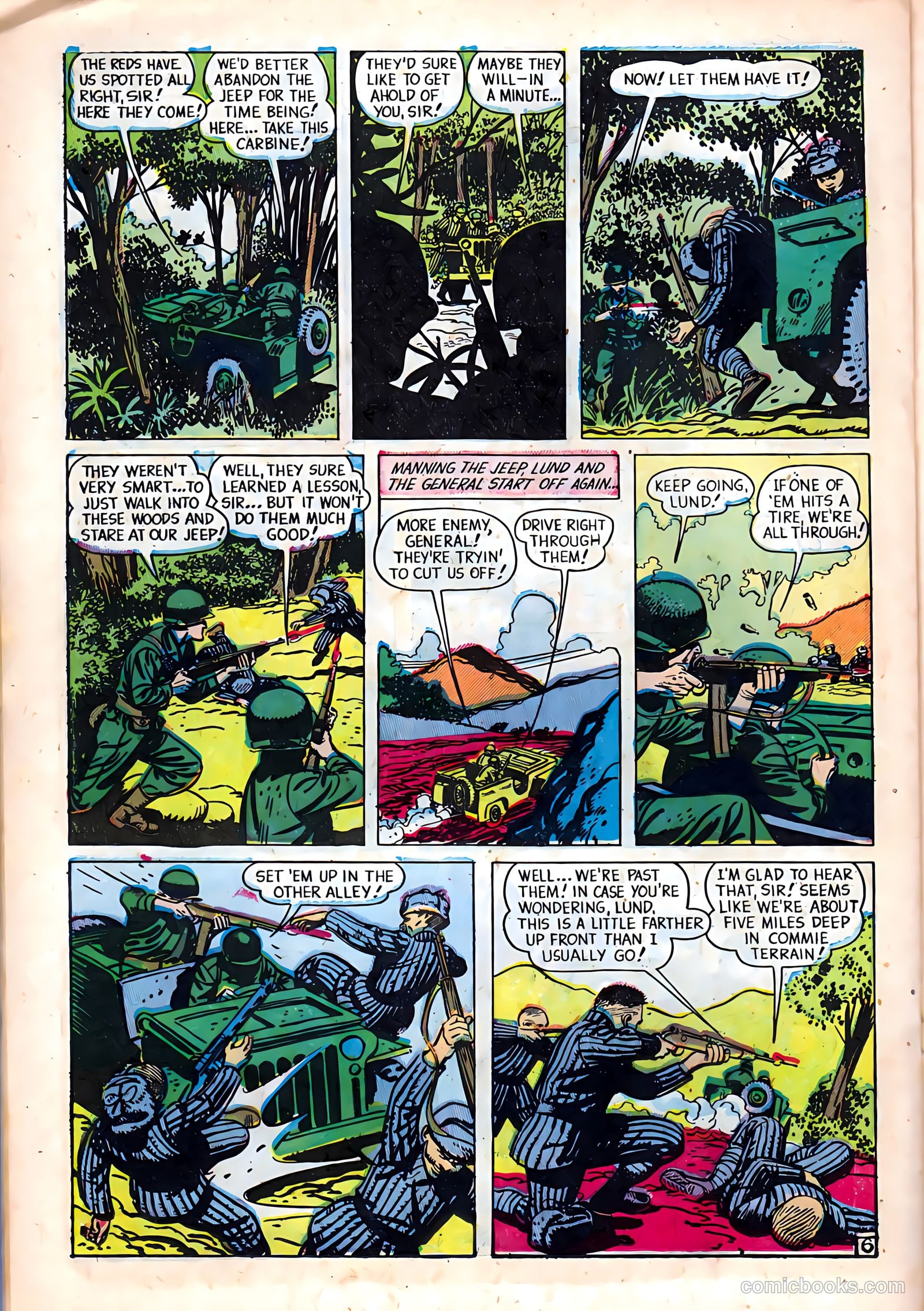 Exciting War #6 (1952) — page 22 of 36