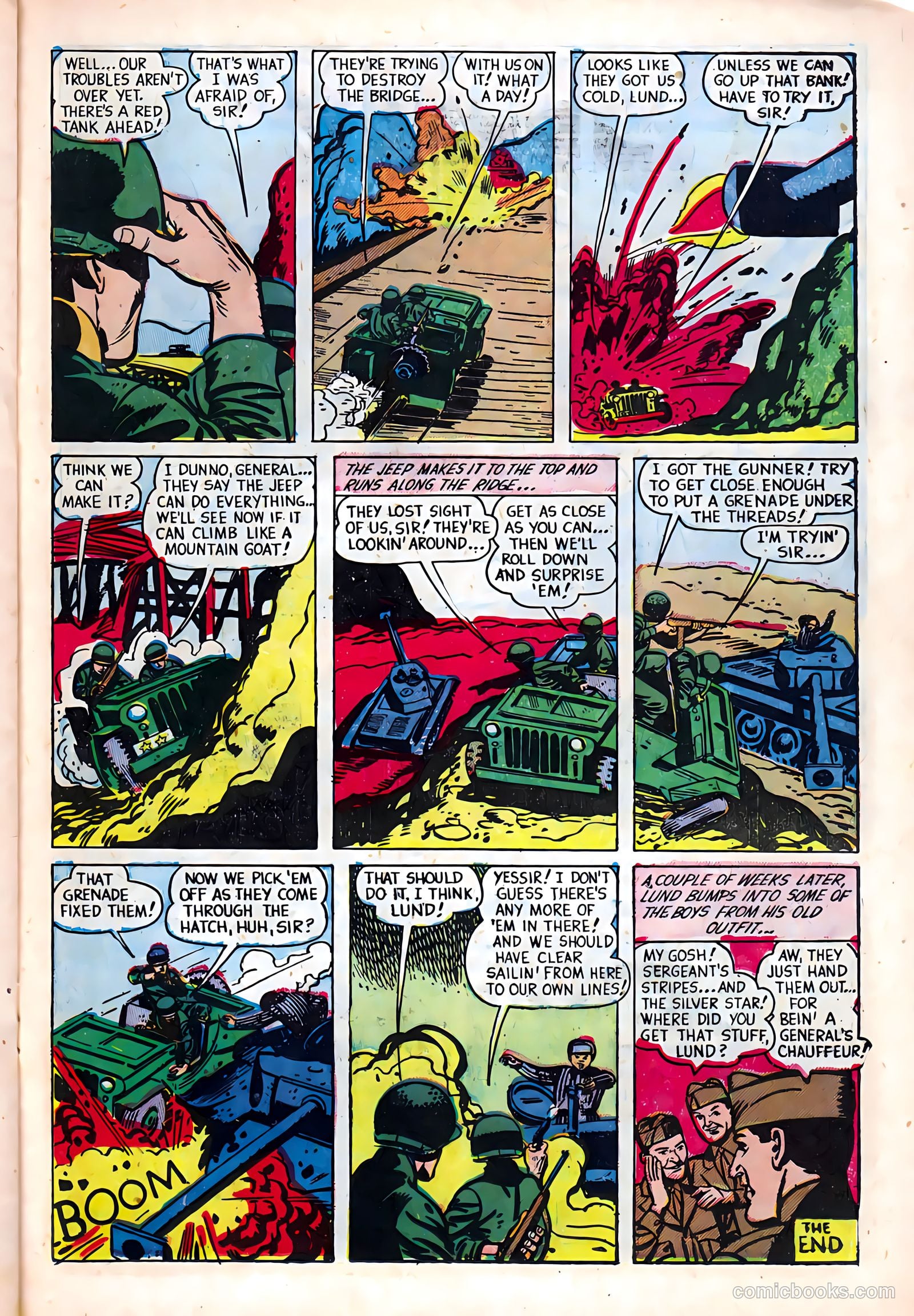 Exciting War #6 (1952) — page 23 of 36