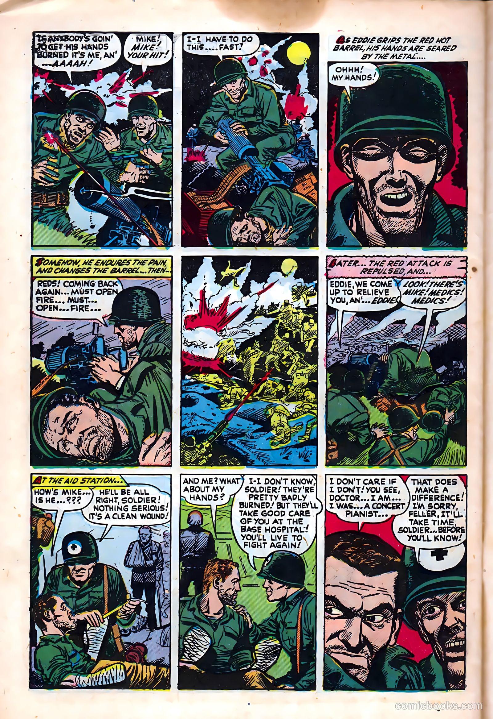 Exciting War #6 (1952) — page 30 of 36