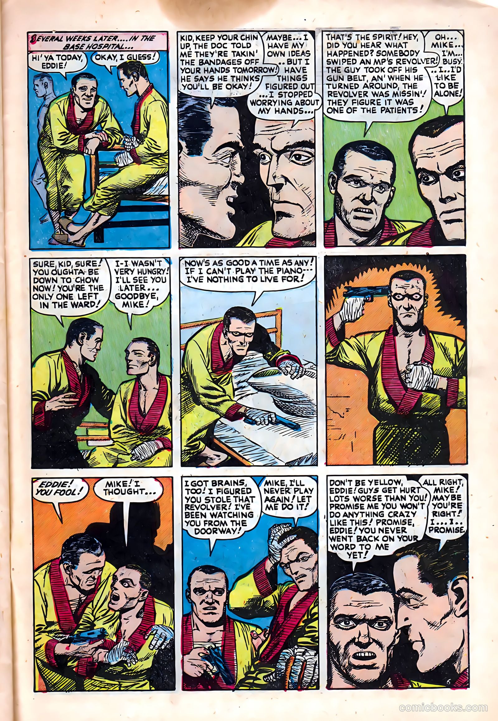 Exciting War #6 (1952) — page 31 of 36