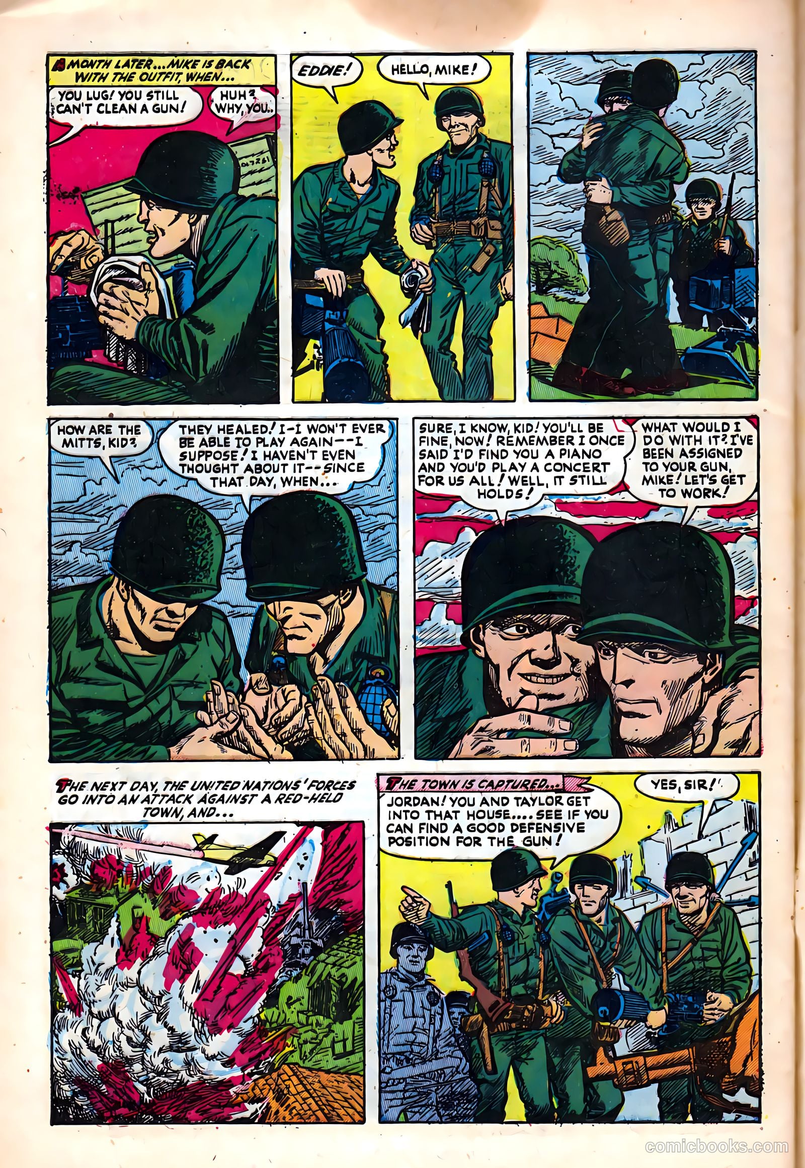 Exciting War #6 (1952) — page 32 of 36