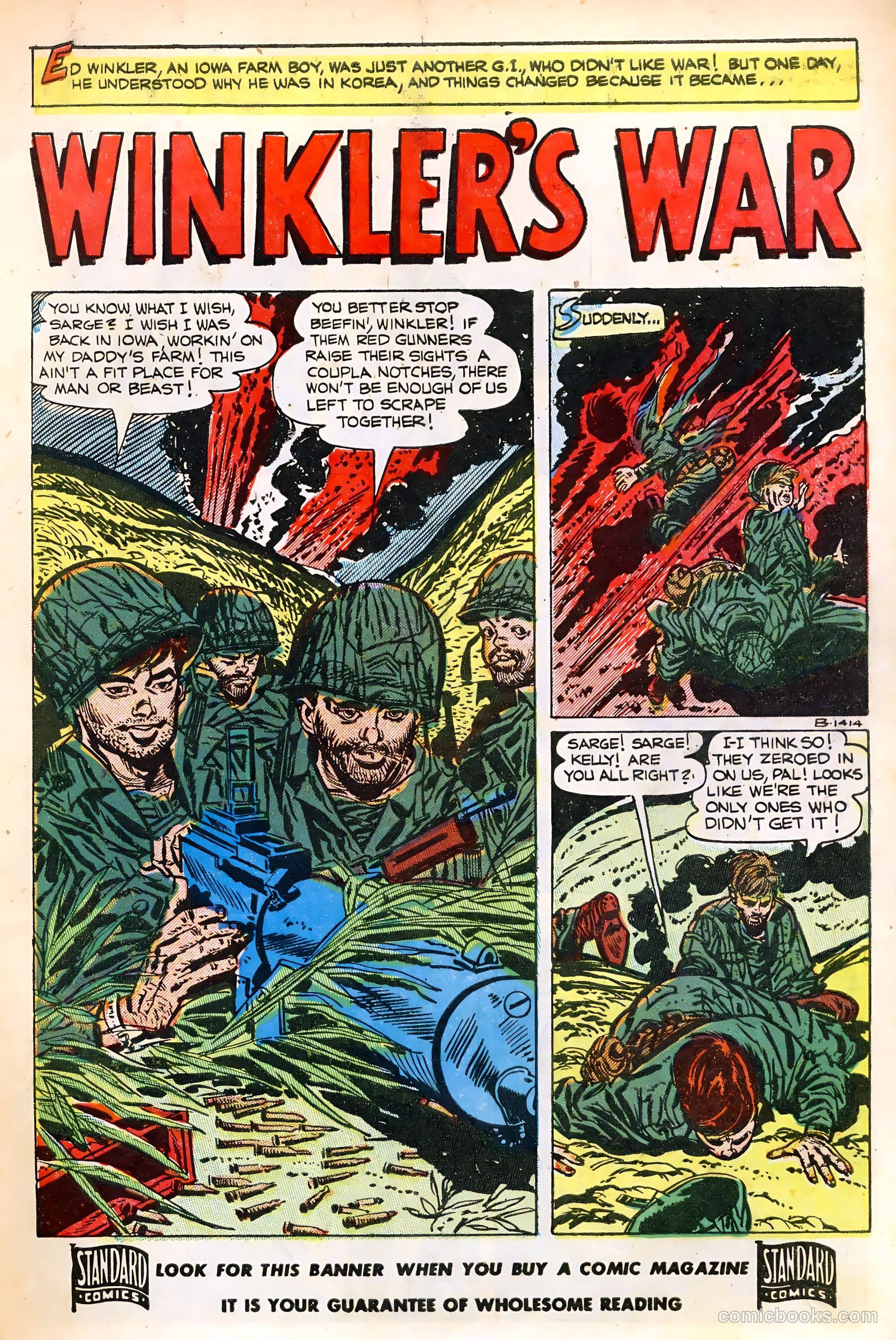 Exciting War #7 (1953) — page 3 of 36