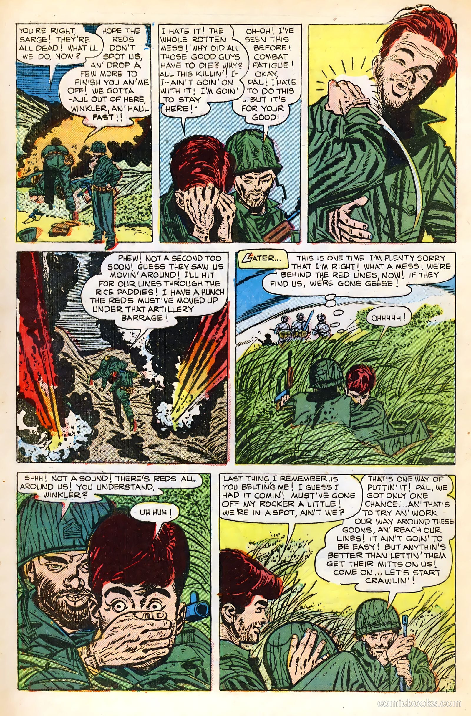 Exciting War #7 (1953) — page 4 of 36