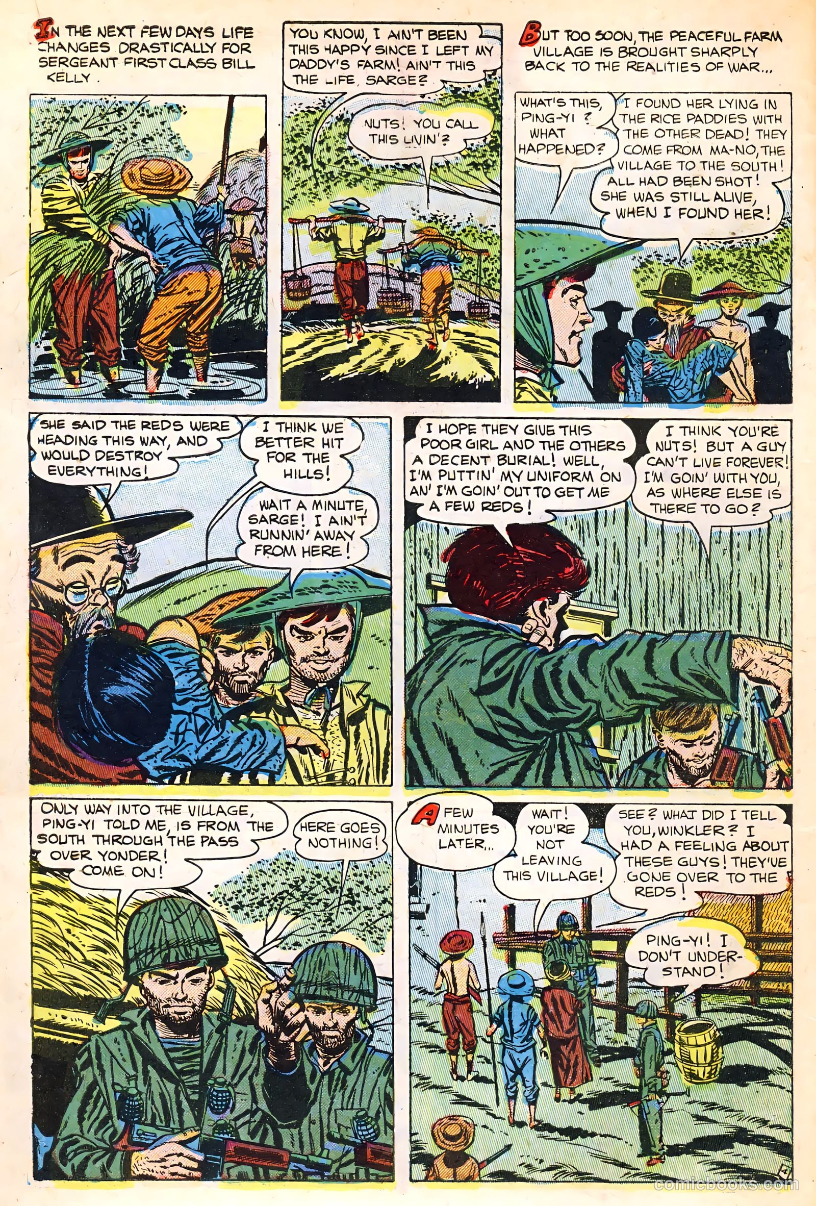 Exciting War #7 (1953) — page 6 of 36