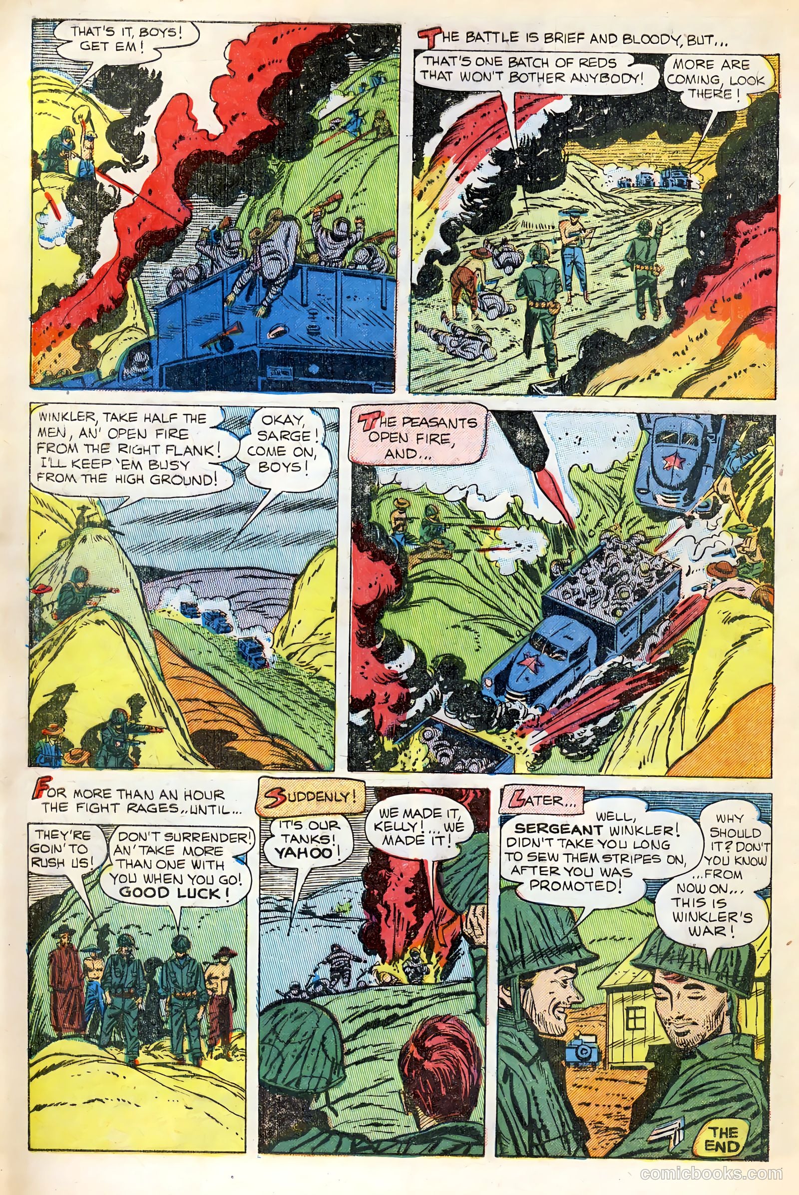Exciting War #7 (1953) — page 8 of 36