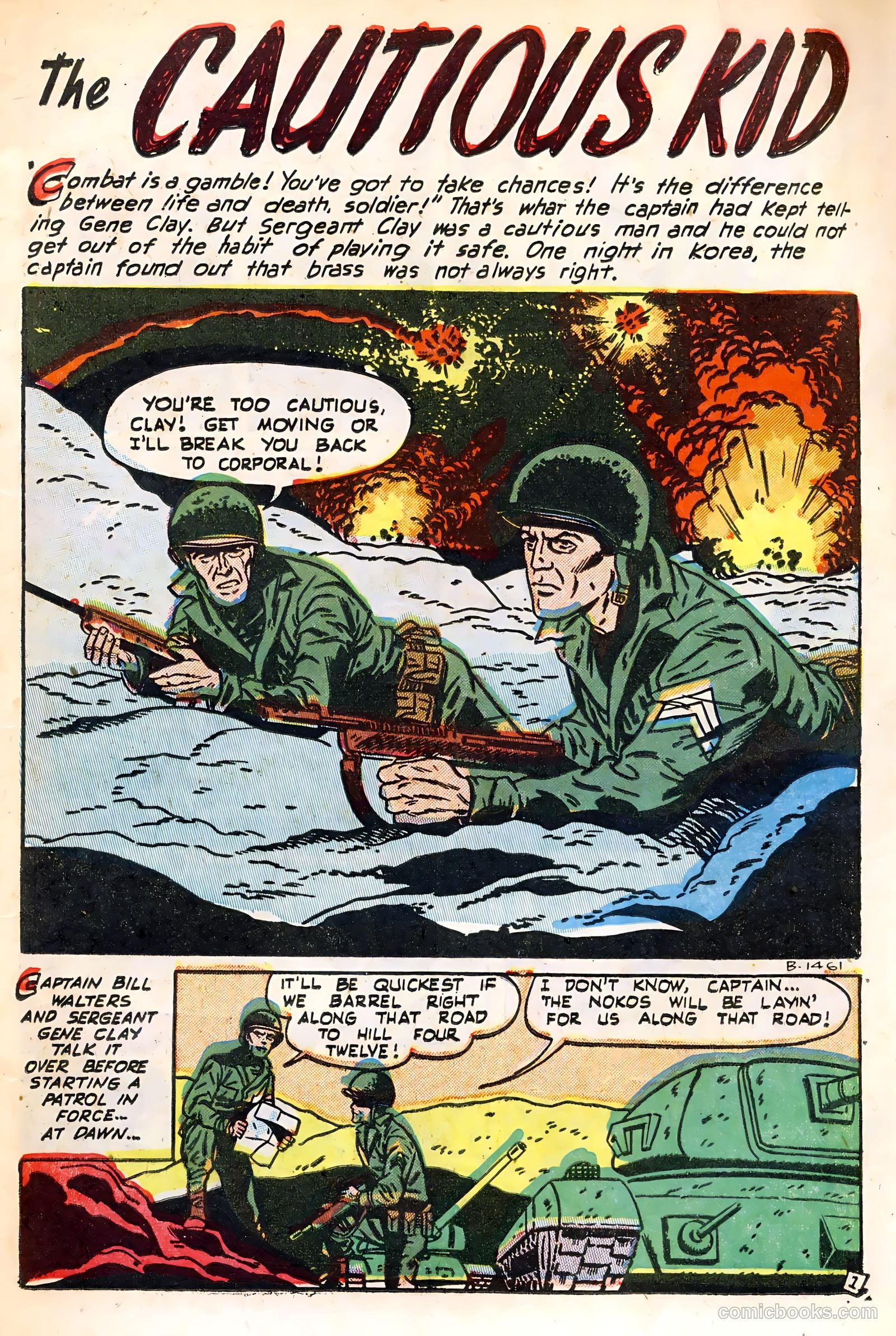 Exciting War #7 (1953) — page 11 of 36