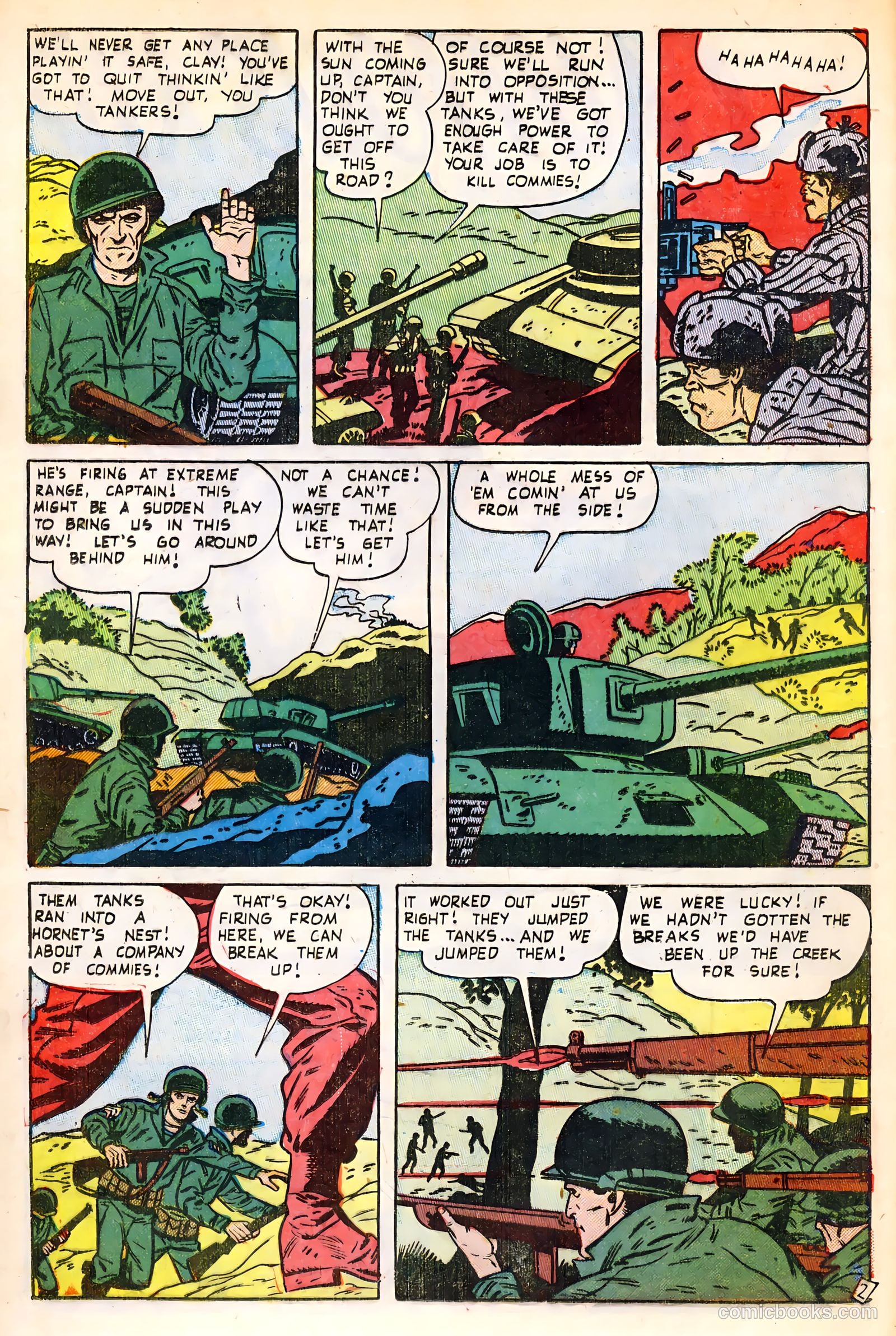 Exciting War #7 (1953) — page 12 of 36