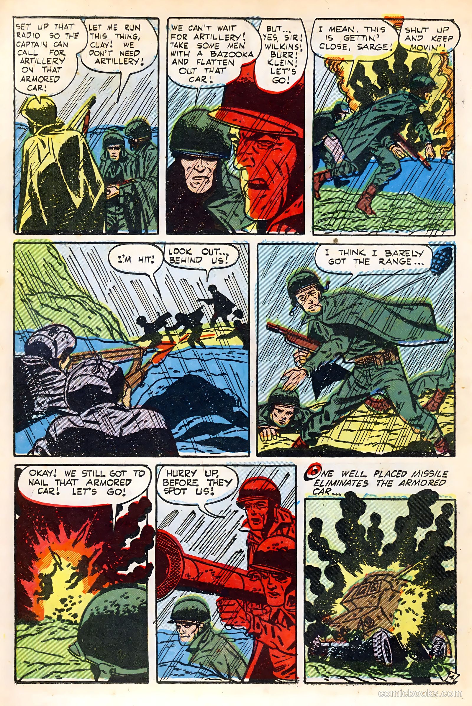 Exciting War #7 (1953) — page 14 of 36