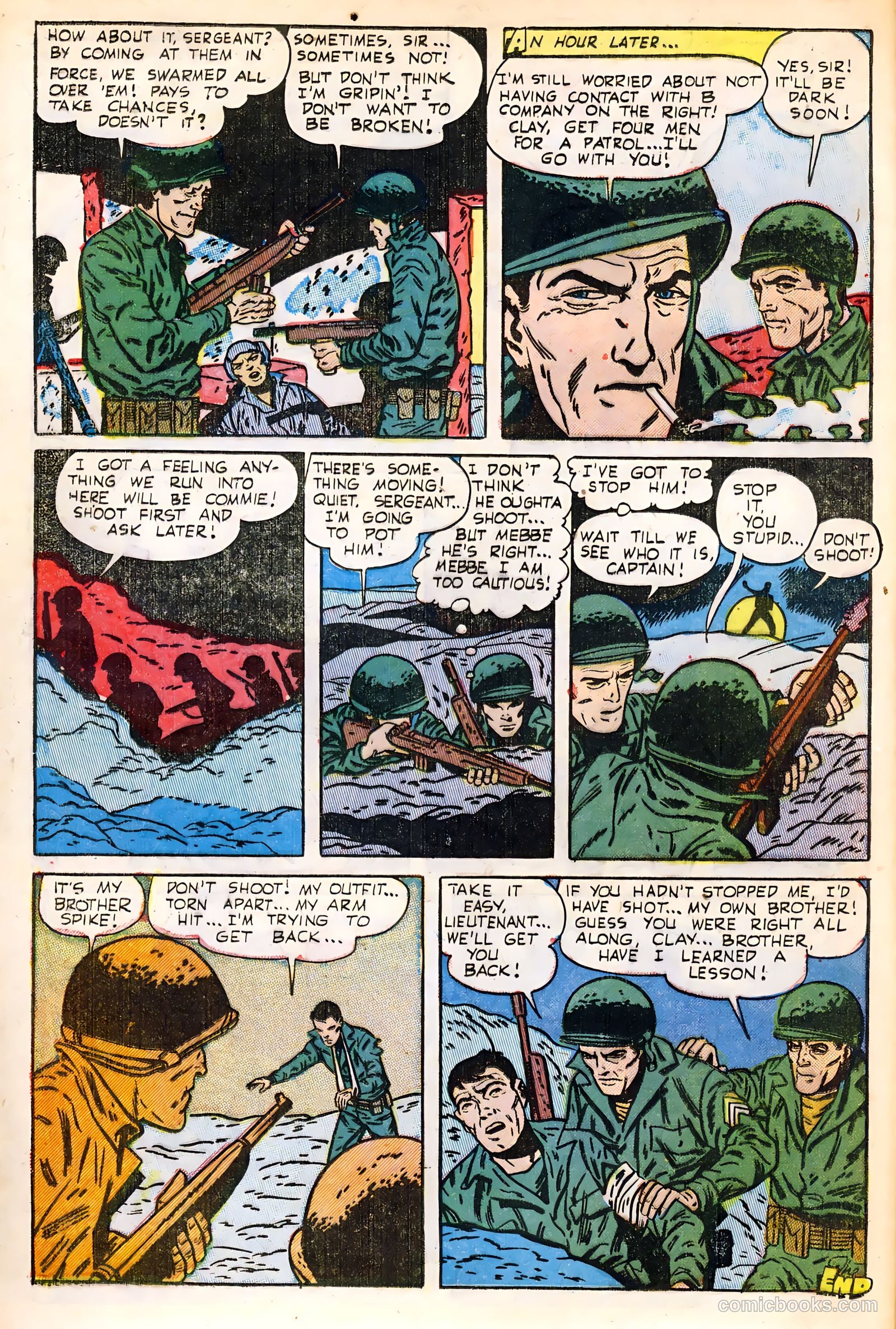 Exciting War #7 (1953) — page 16 of 36